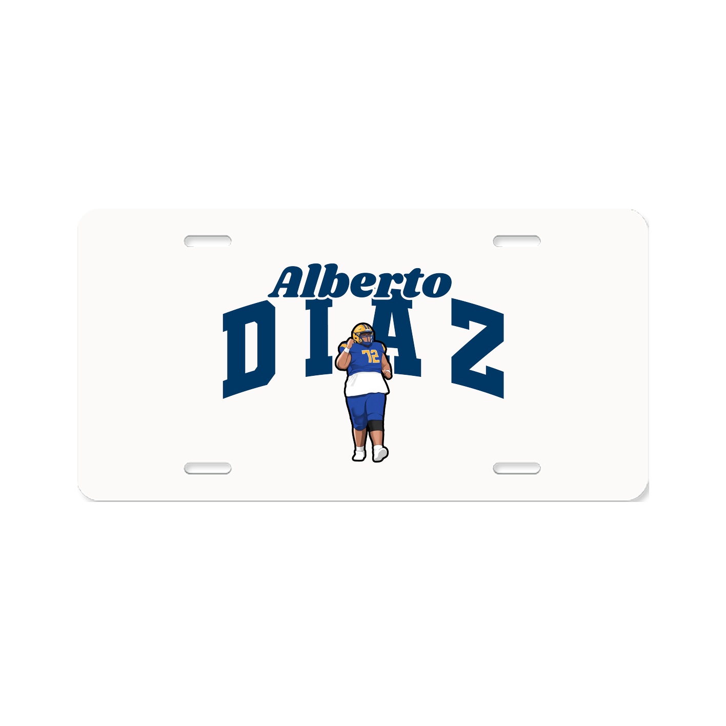 License Plate — Signature Arch in Classic