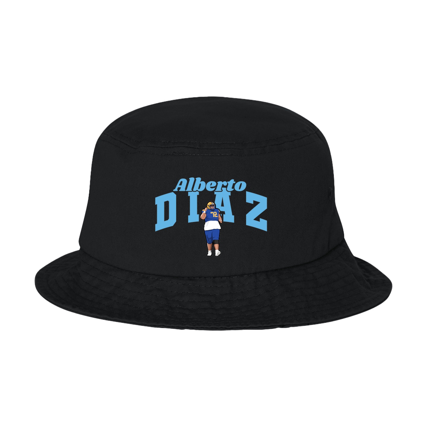 Bucket Cap — Signature Arch in Black