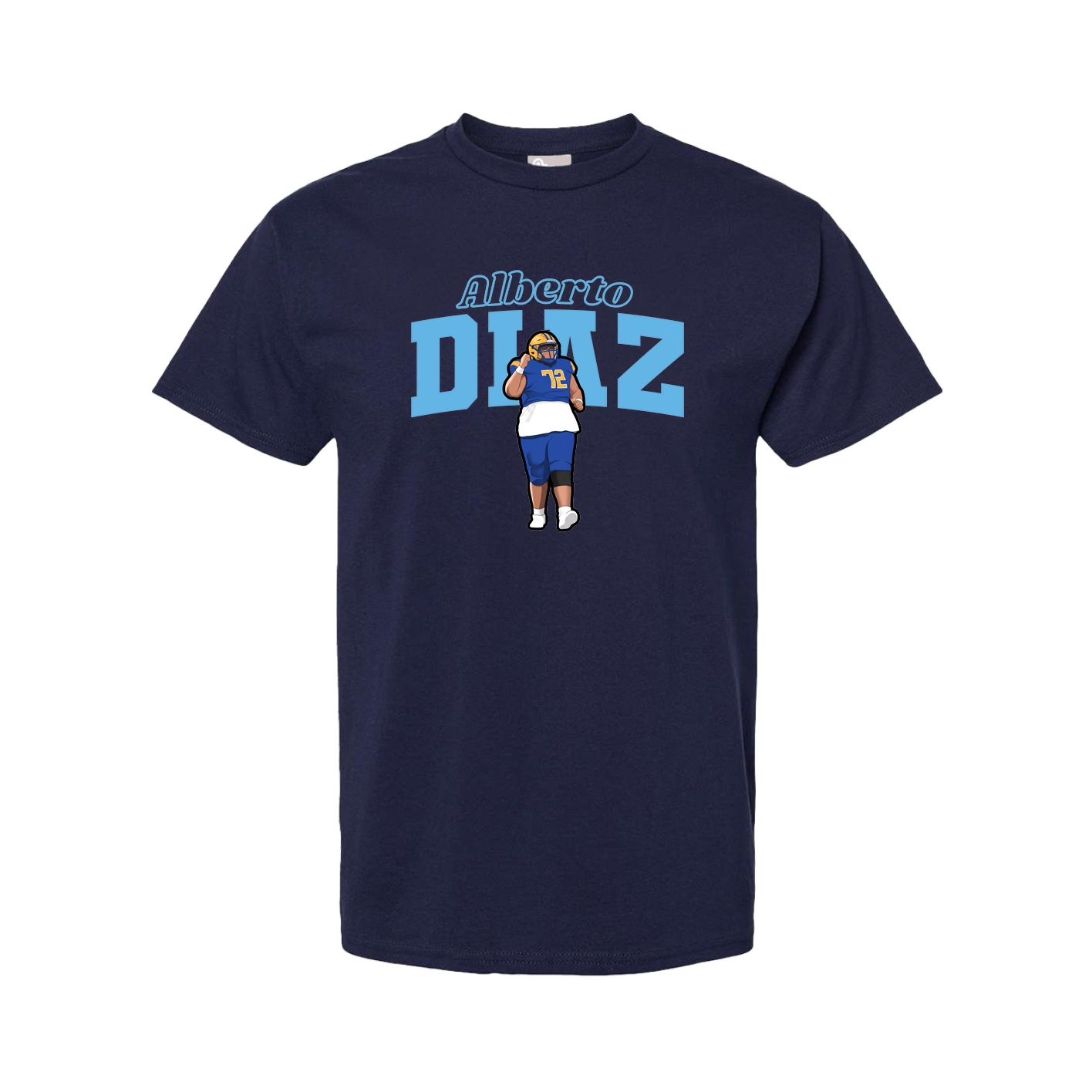 Tee — Name Arch in Navy