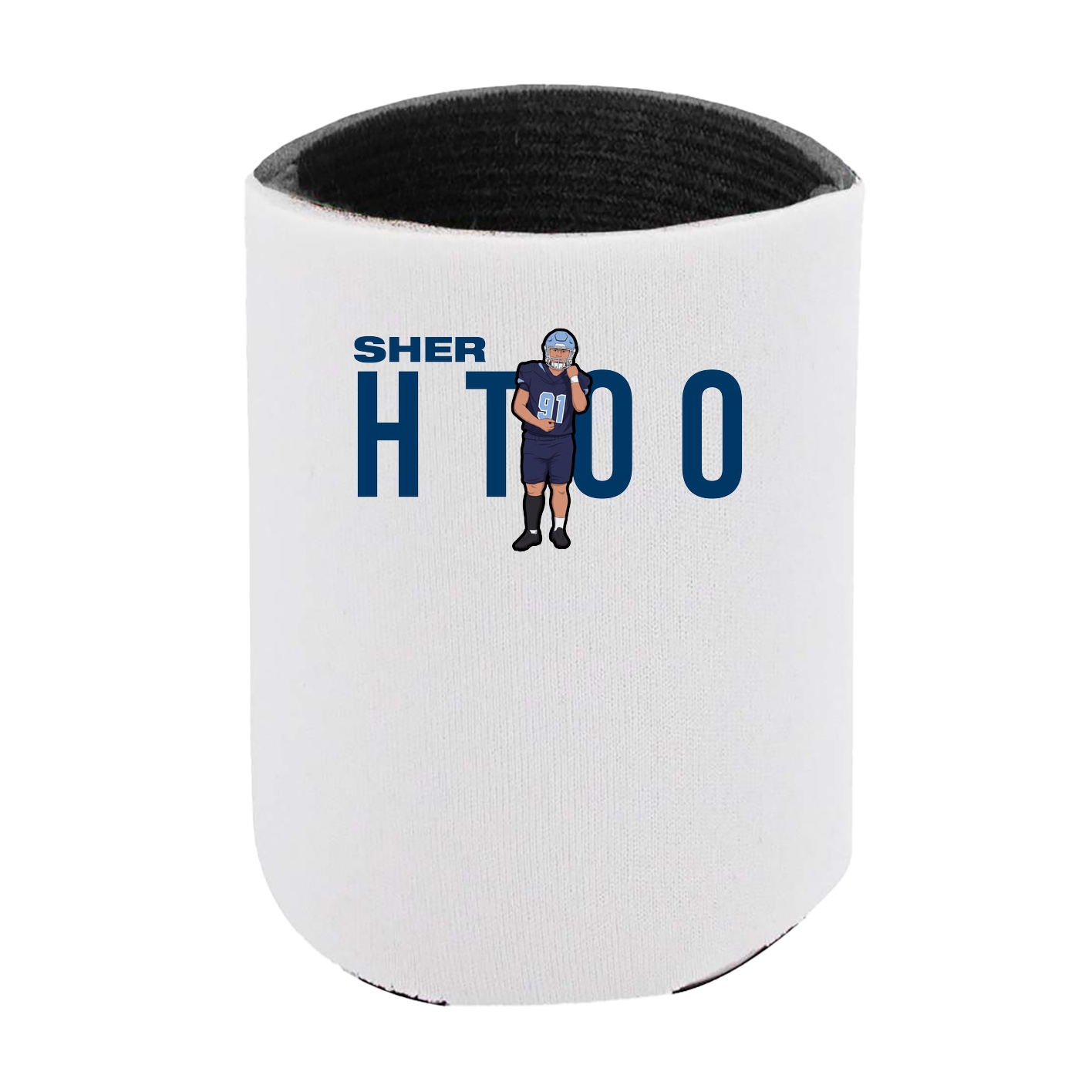 Can Holder — Player Name in White