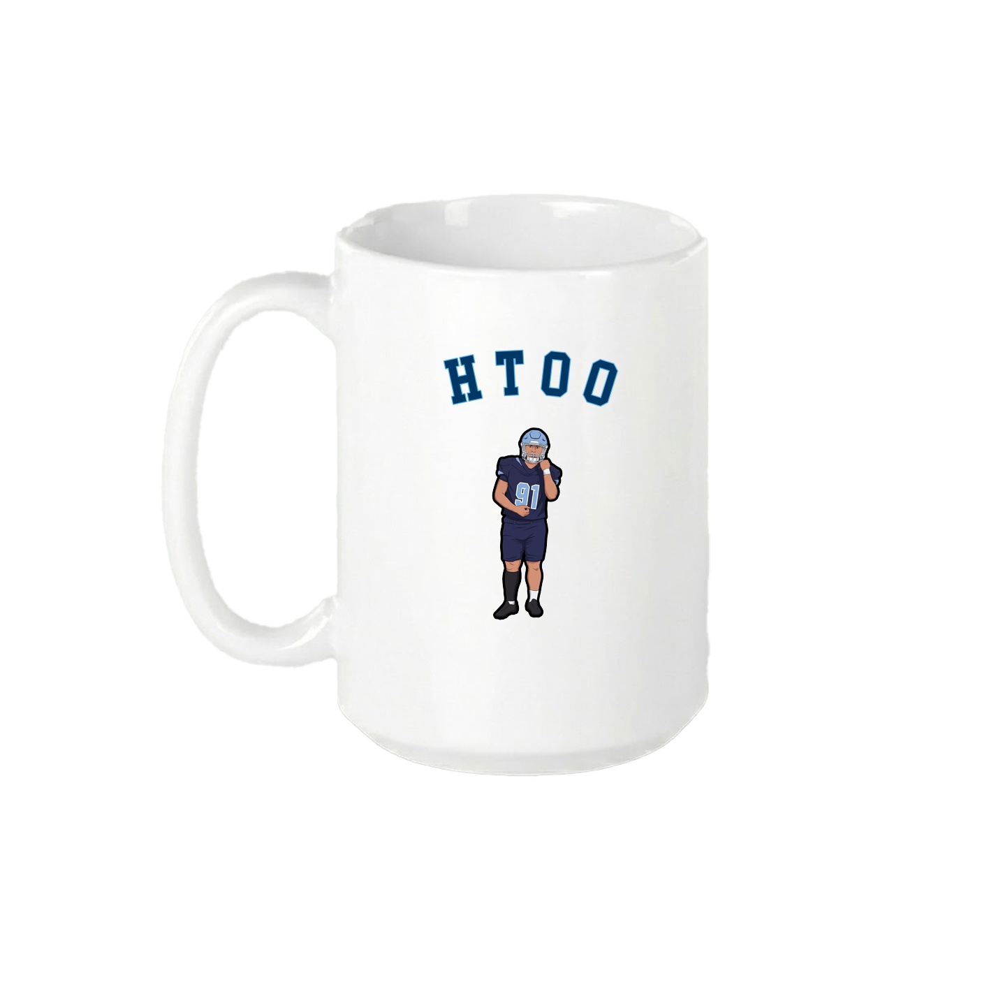 15oz Coffee Mug — Shirsey Arch in White