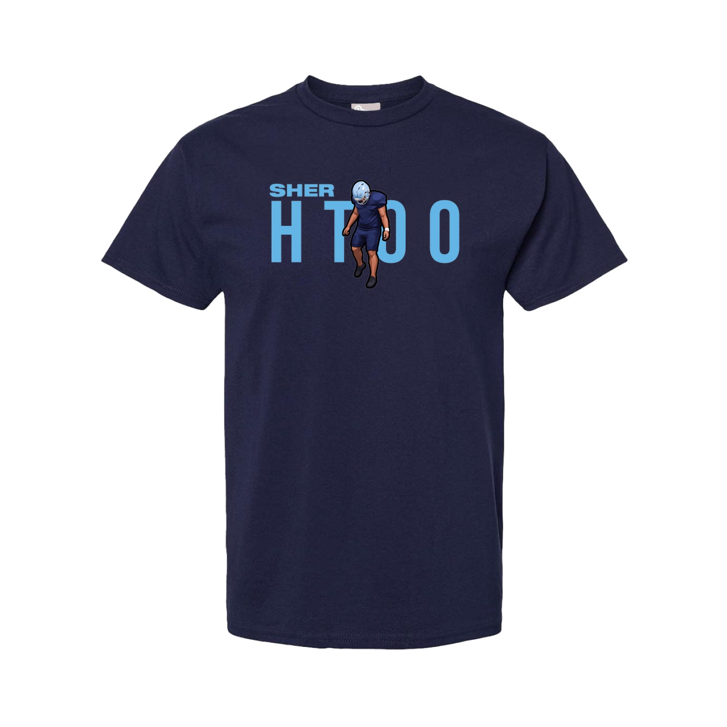 Tee — Player Name in Navy