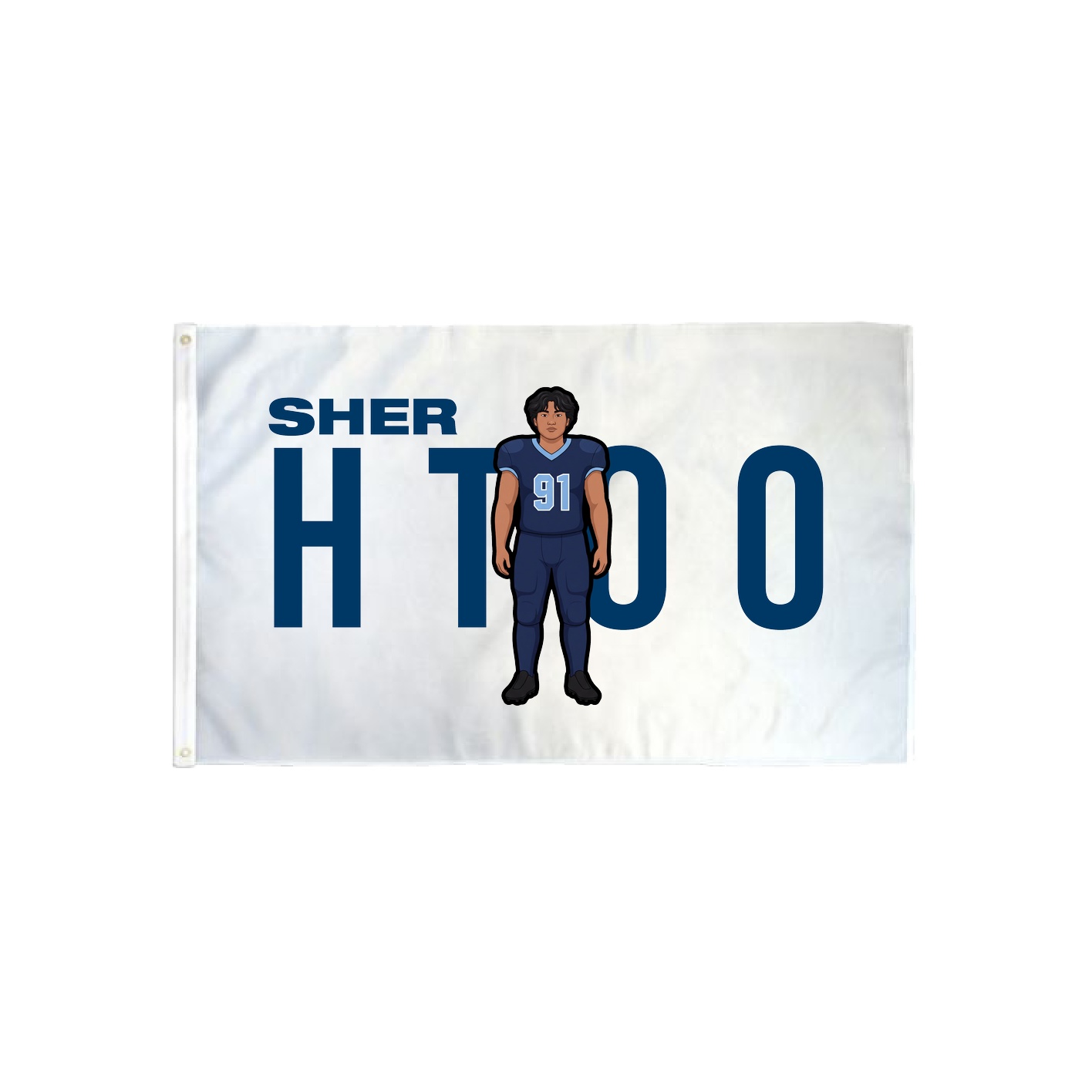 3x5 Flag — Player Name in Classic