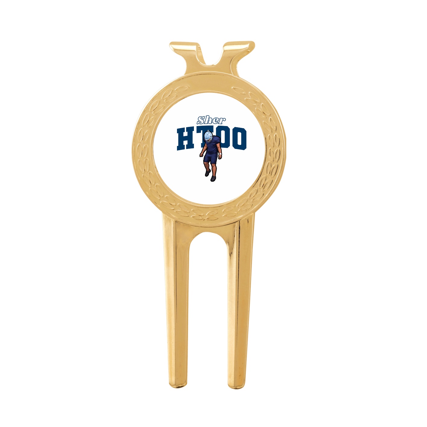 Divot Tool with Ball Marker — Name Arch in Classic