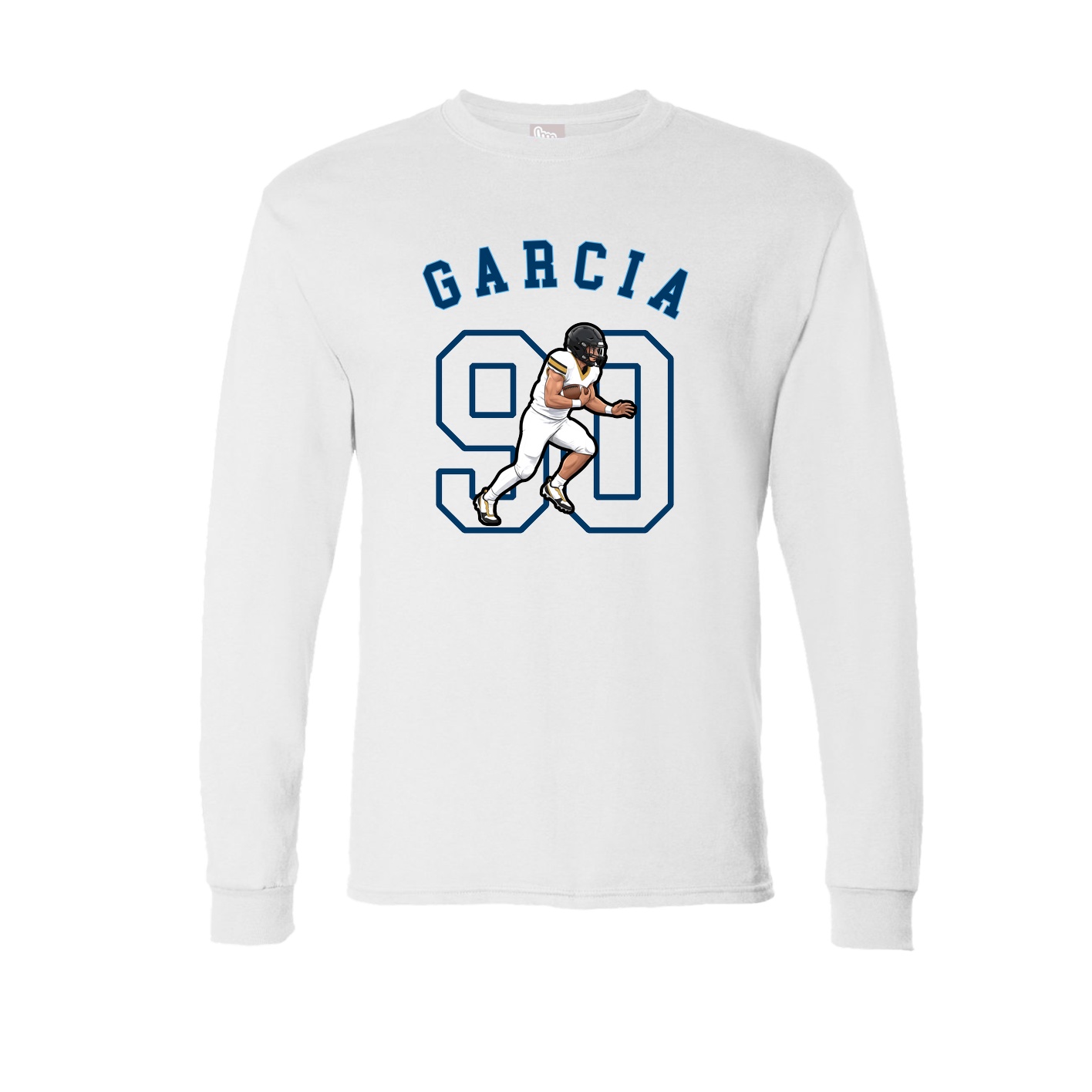 Long Sleeve Tee — Shirsey Arch in White