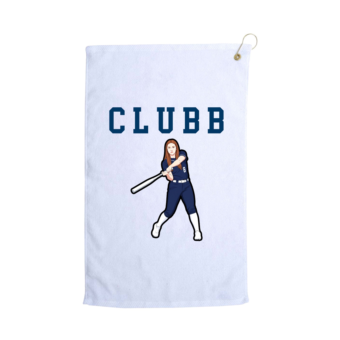 Golf Towel — Shirsey in White