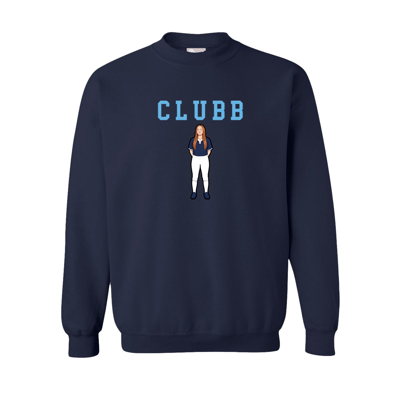 Fleece Crew — Shirsey in Navy