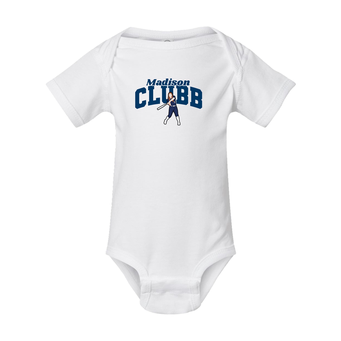 Baby Onesie — Signature Arch in White