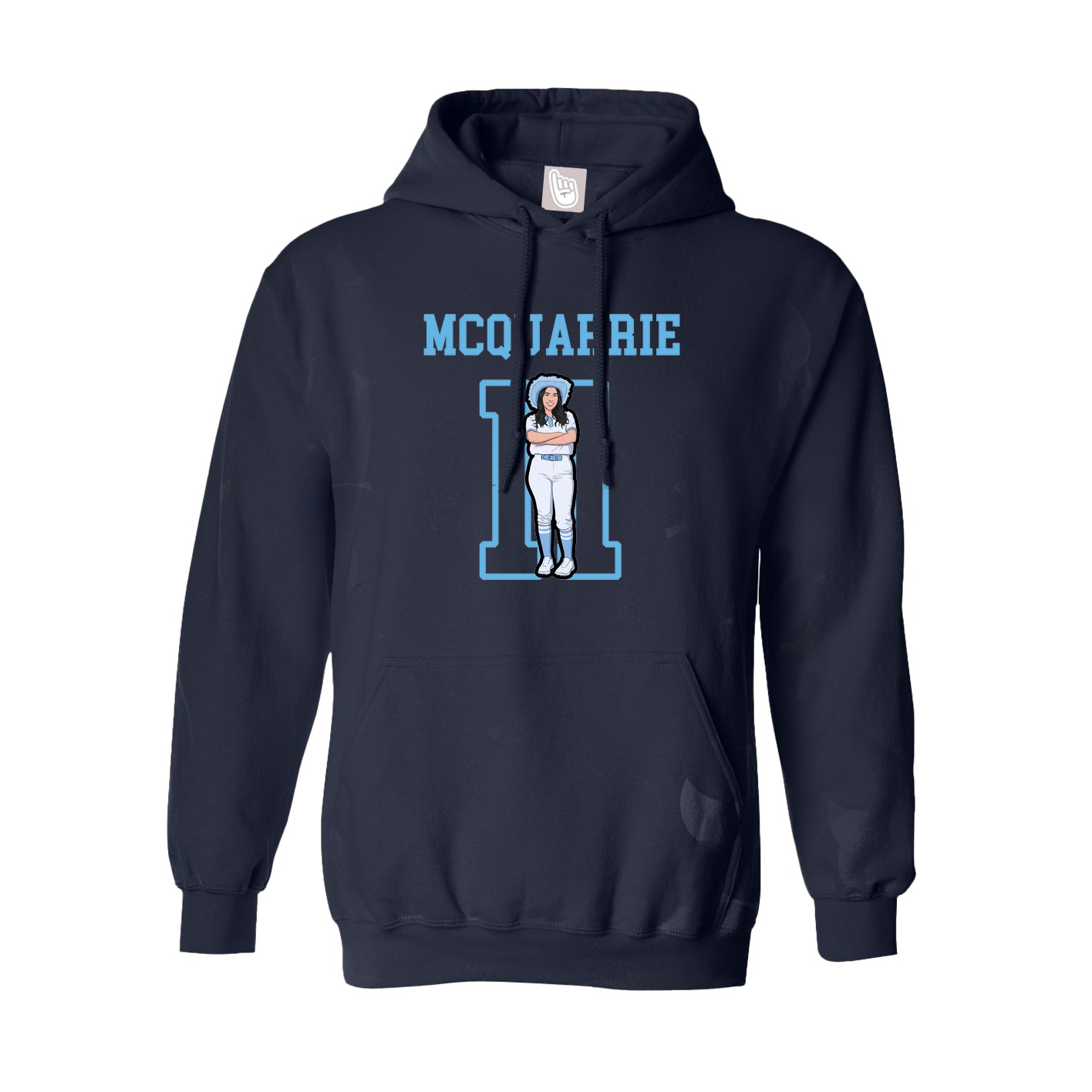 Youth Hoodie — Shirsey in Navy