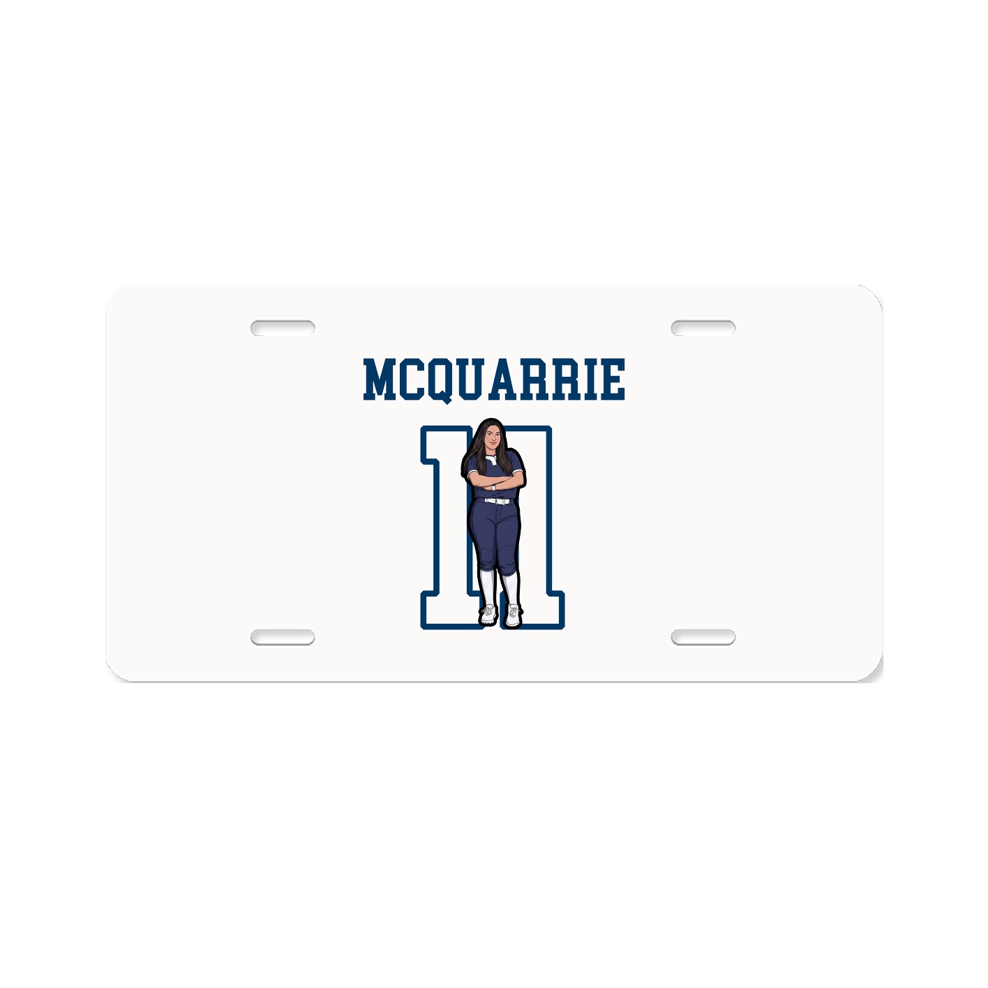 License Plate — Shirsey in Classic
