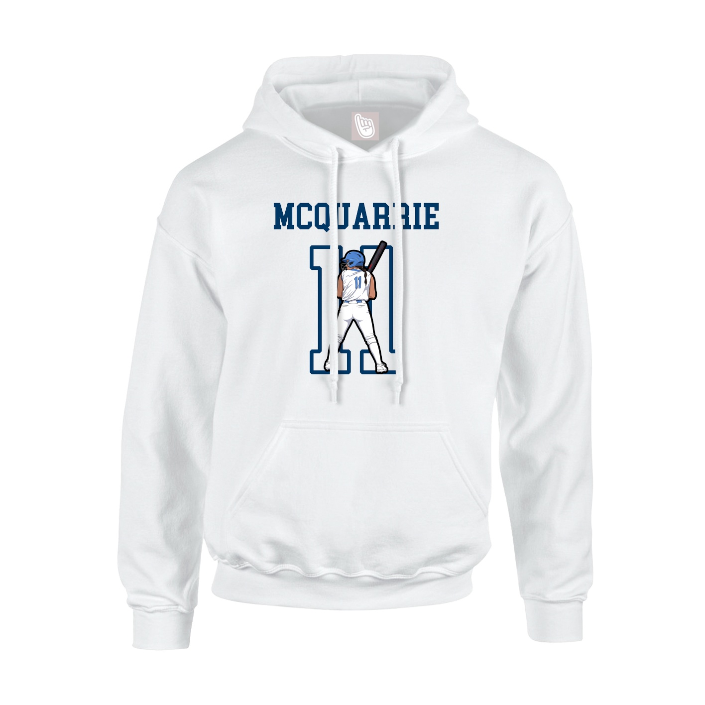Youth Hoodie — Shirsey in White