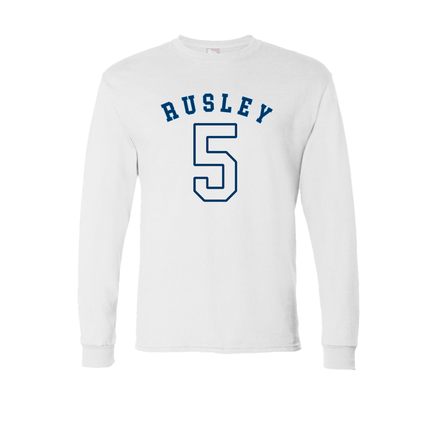 Long Sleeve Tee — Shirsey Arch in White