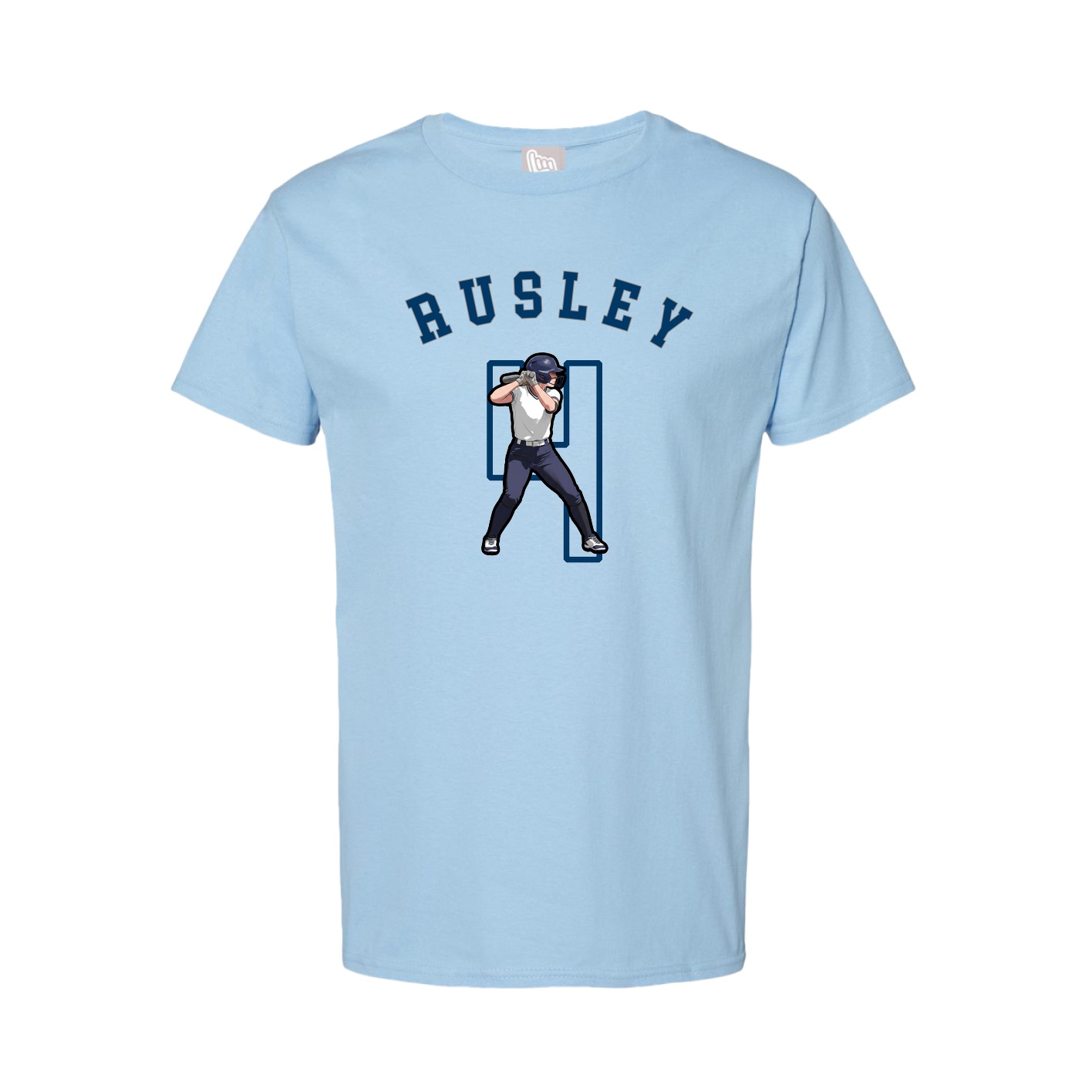 Youth Tee — Shirsey Arch in Light Blue