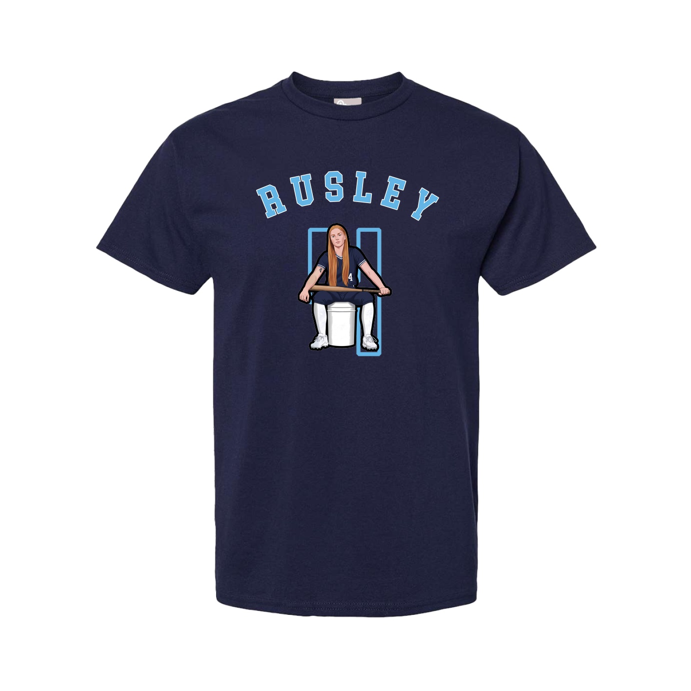 Youth Tee — Shirsey Arch in Navy