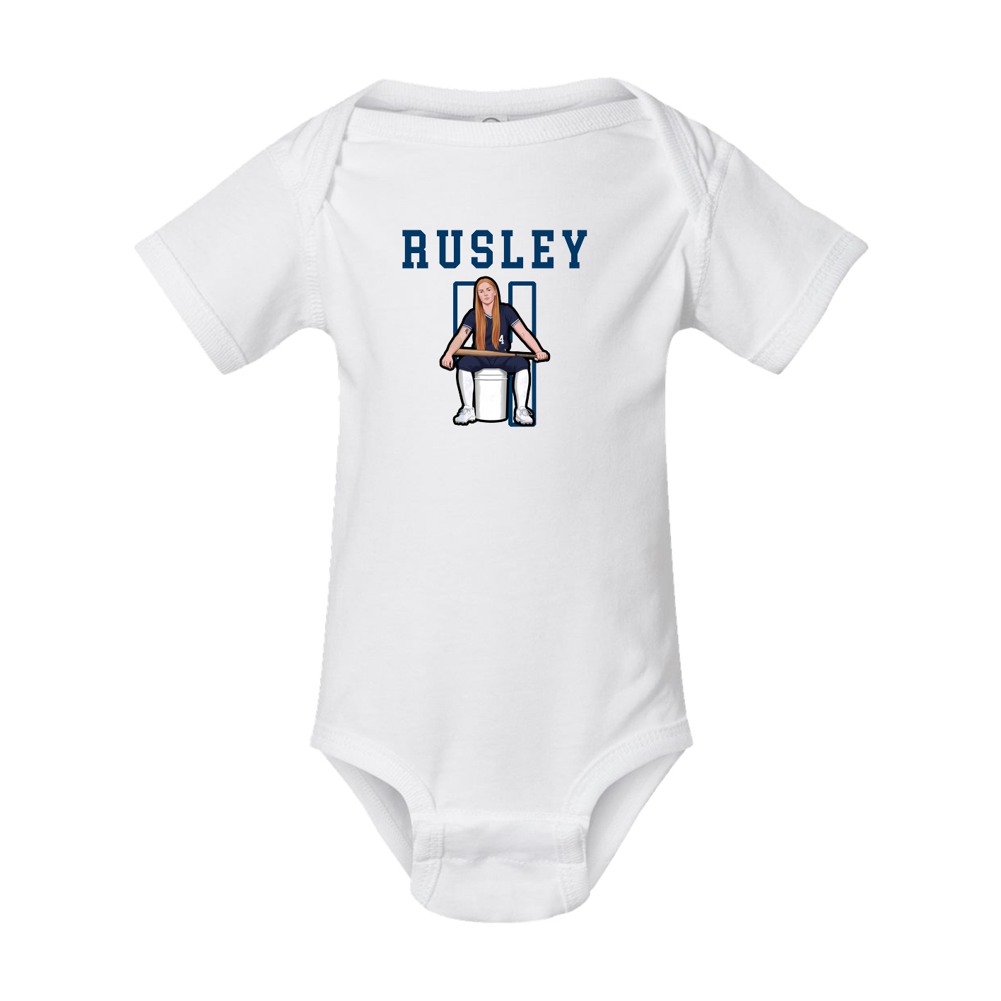 Baby Onesie — Shirsey in White