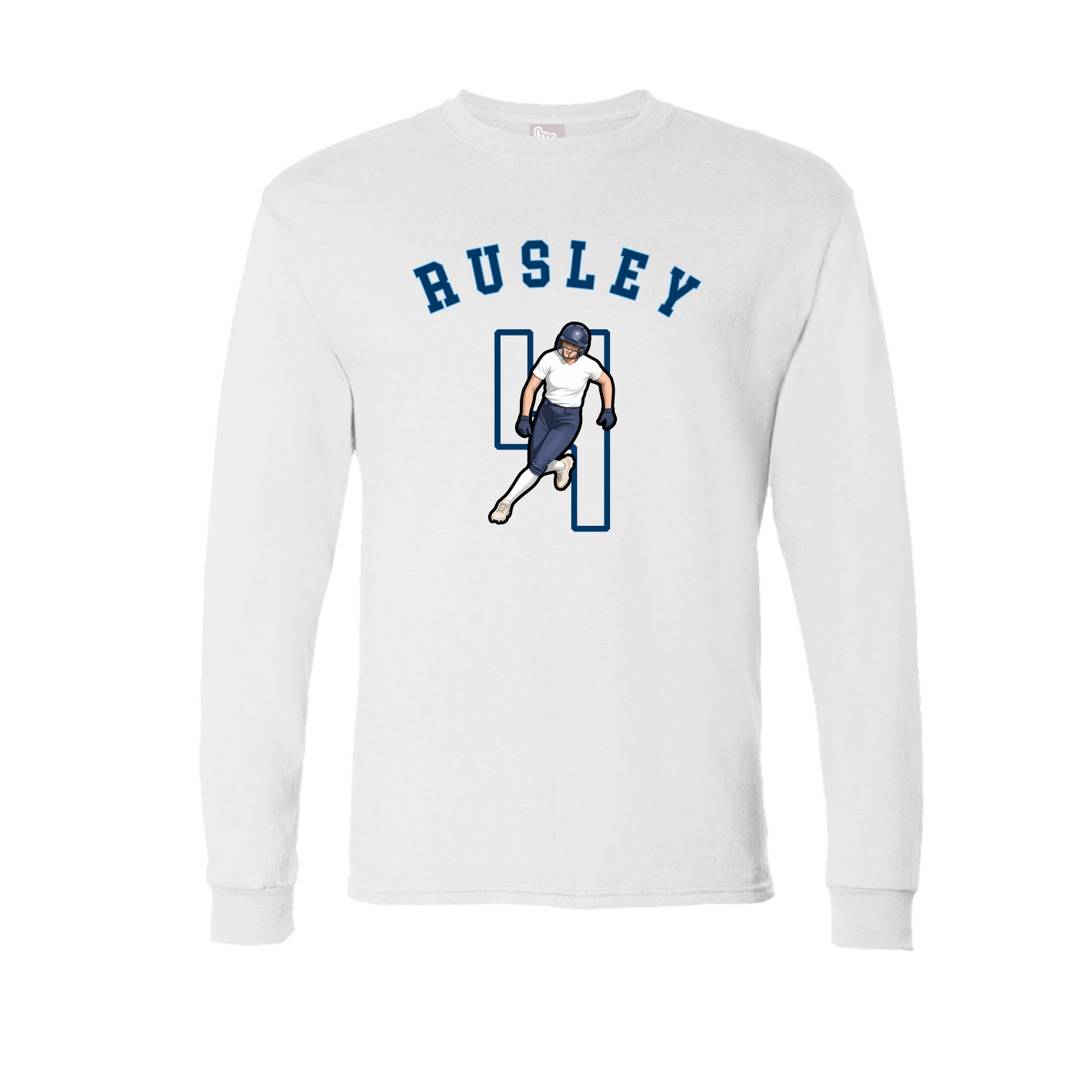 Long Sleeve Tee — Shirsey Arch in White