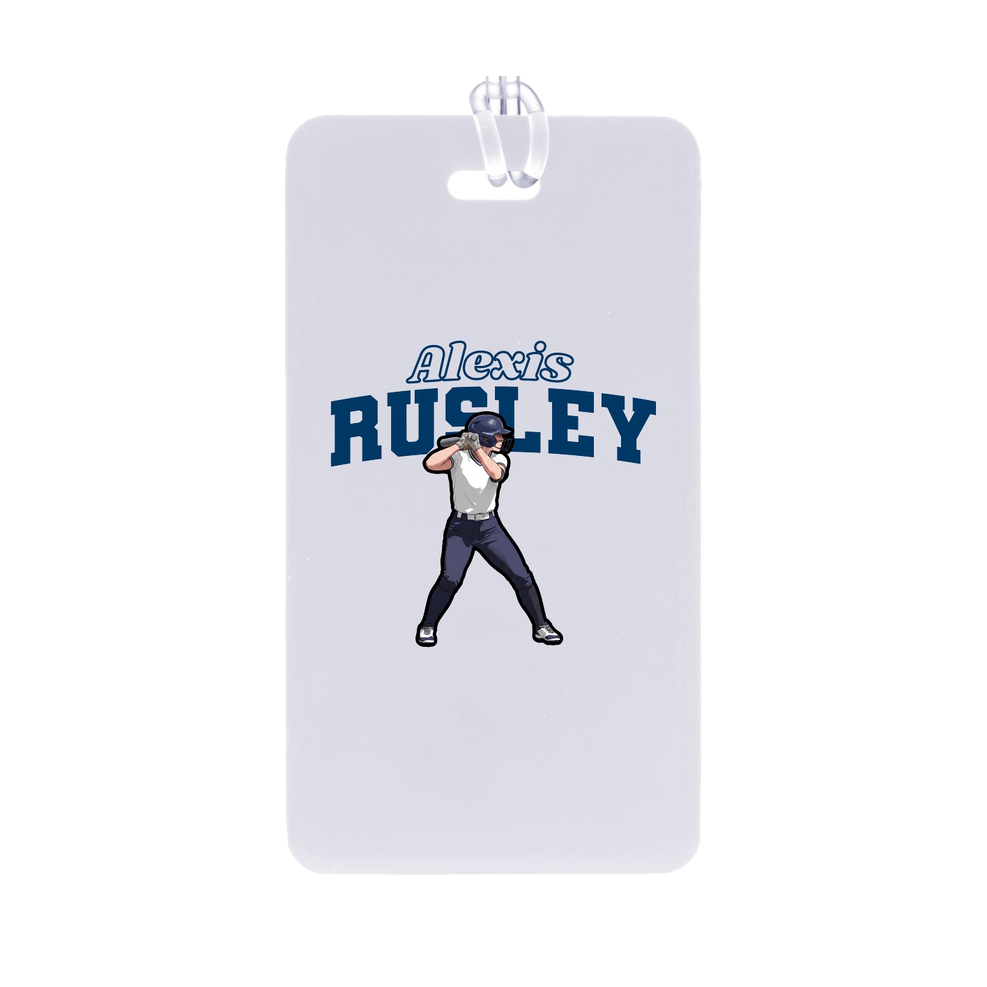 Bag Tag — Name Arch in Classic