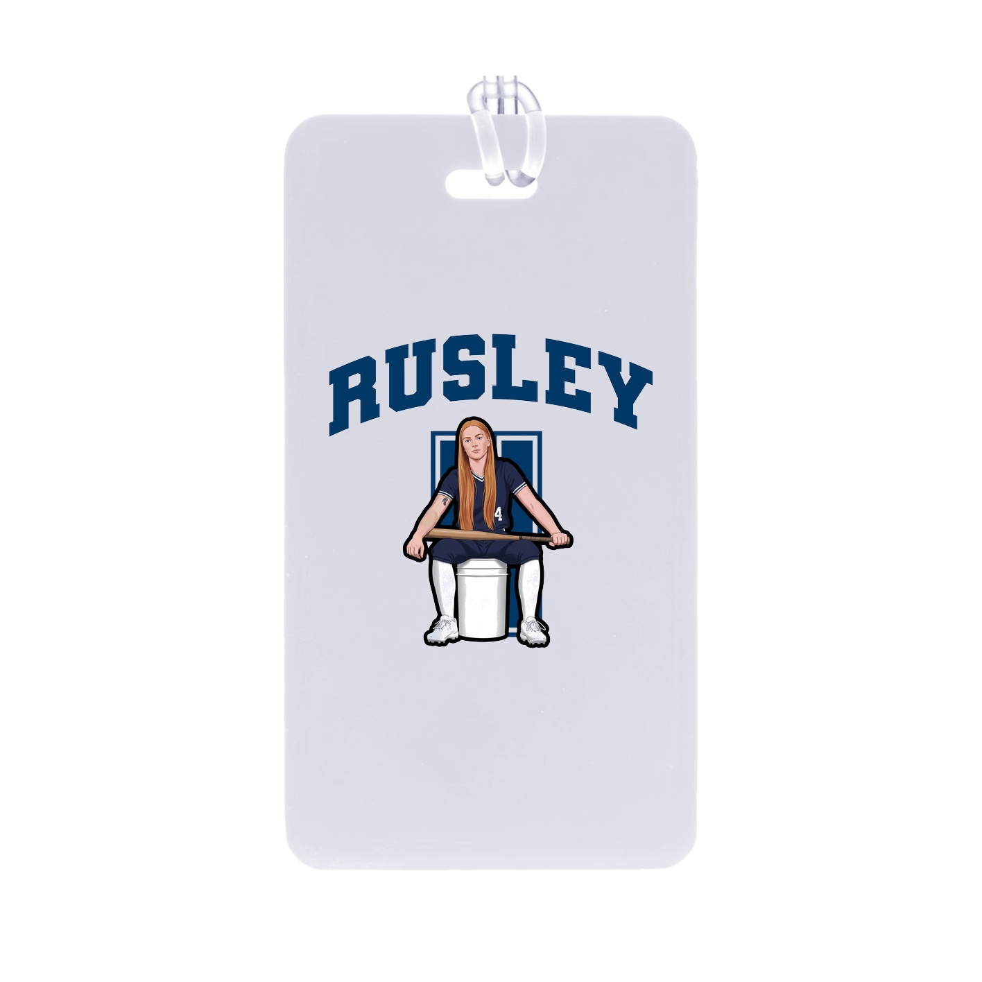 Bag Tag — Number in Classic