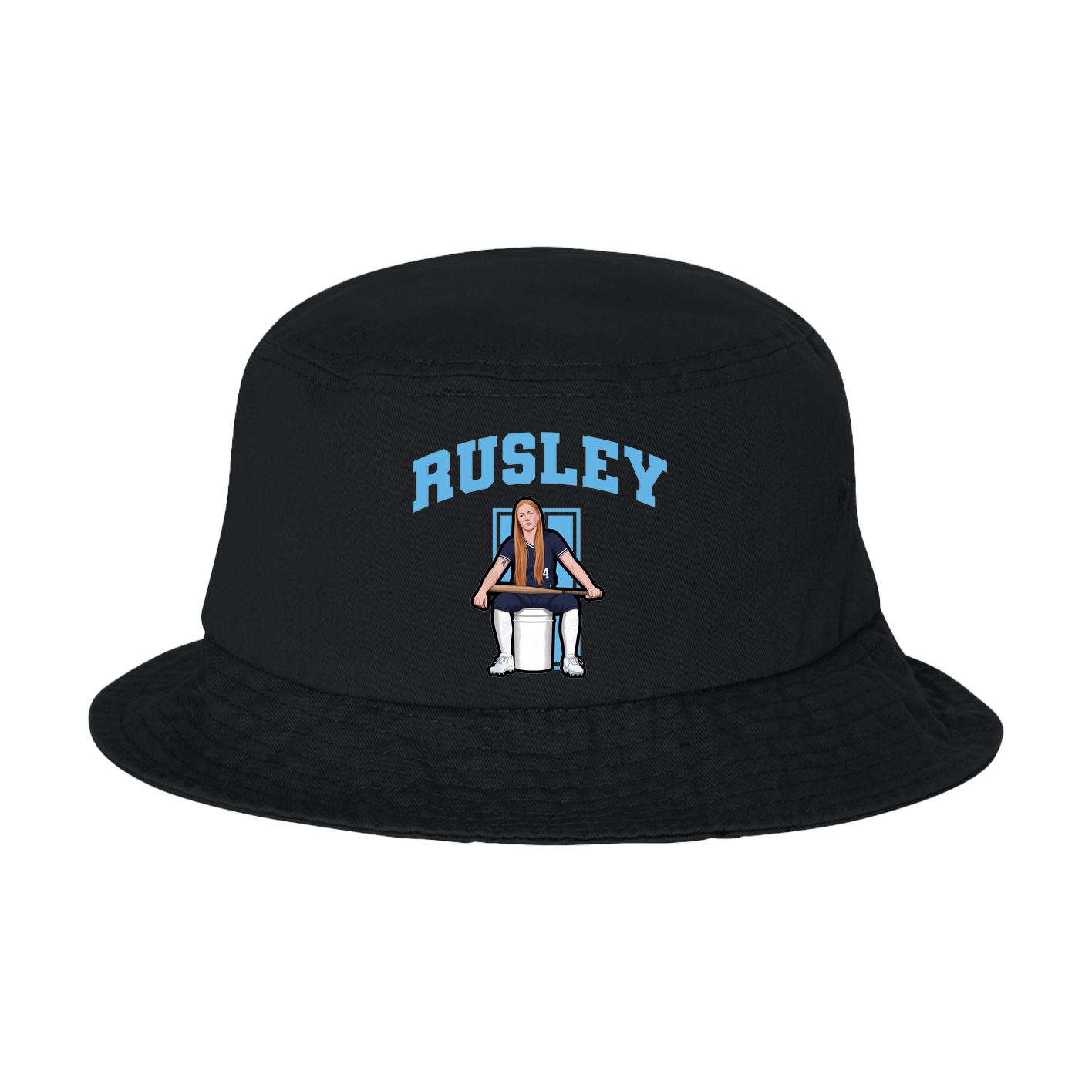 Bucket Cap — Number in Black
