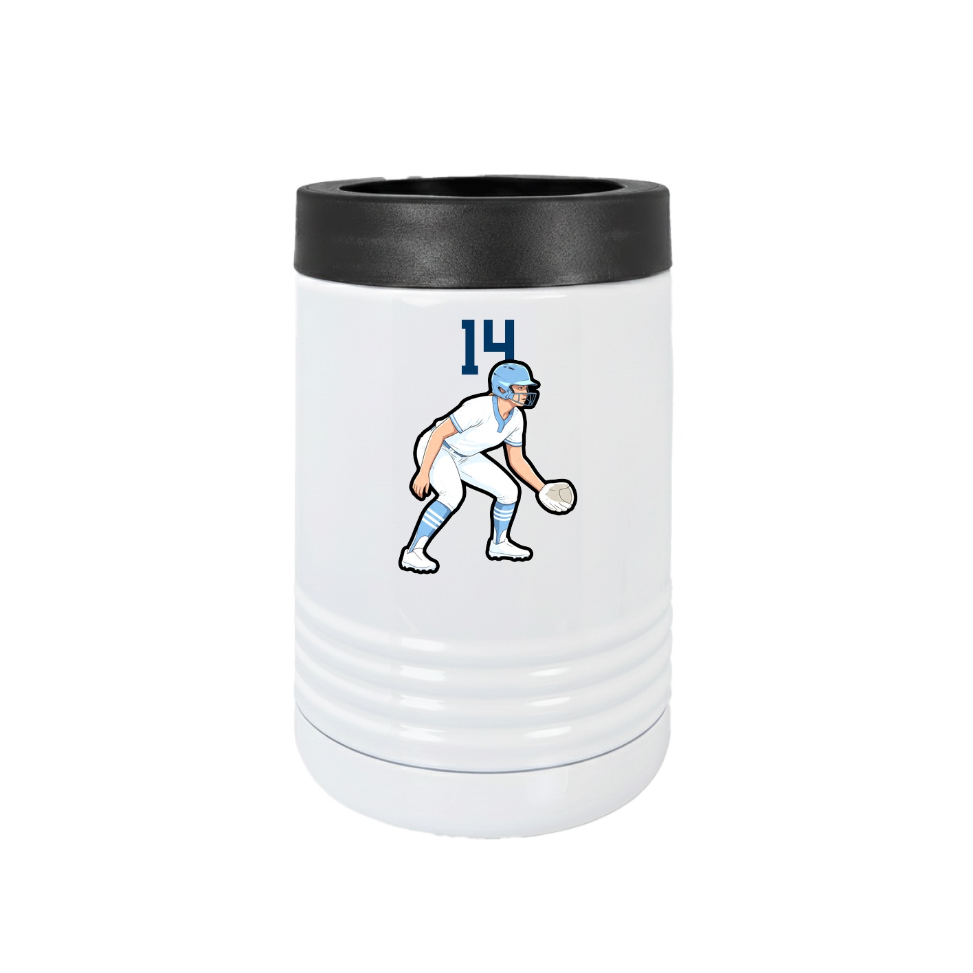 Beverage Holder — Number Top in White
