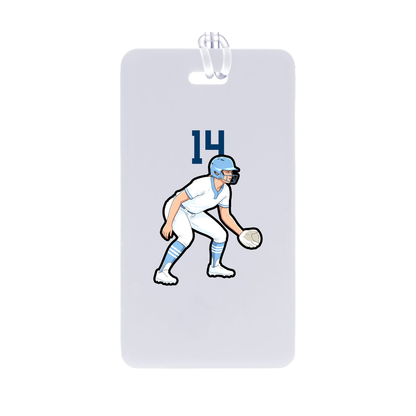 Bag Tag — Number Top in Classic