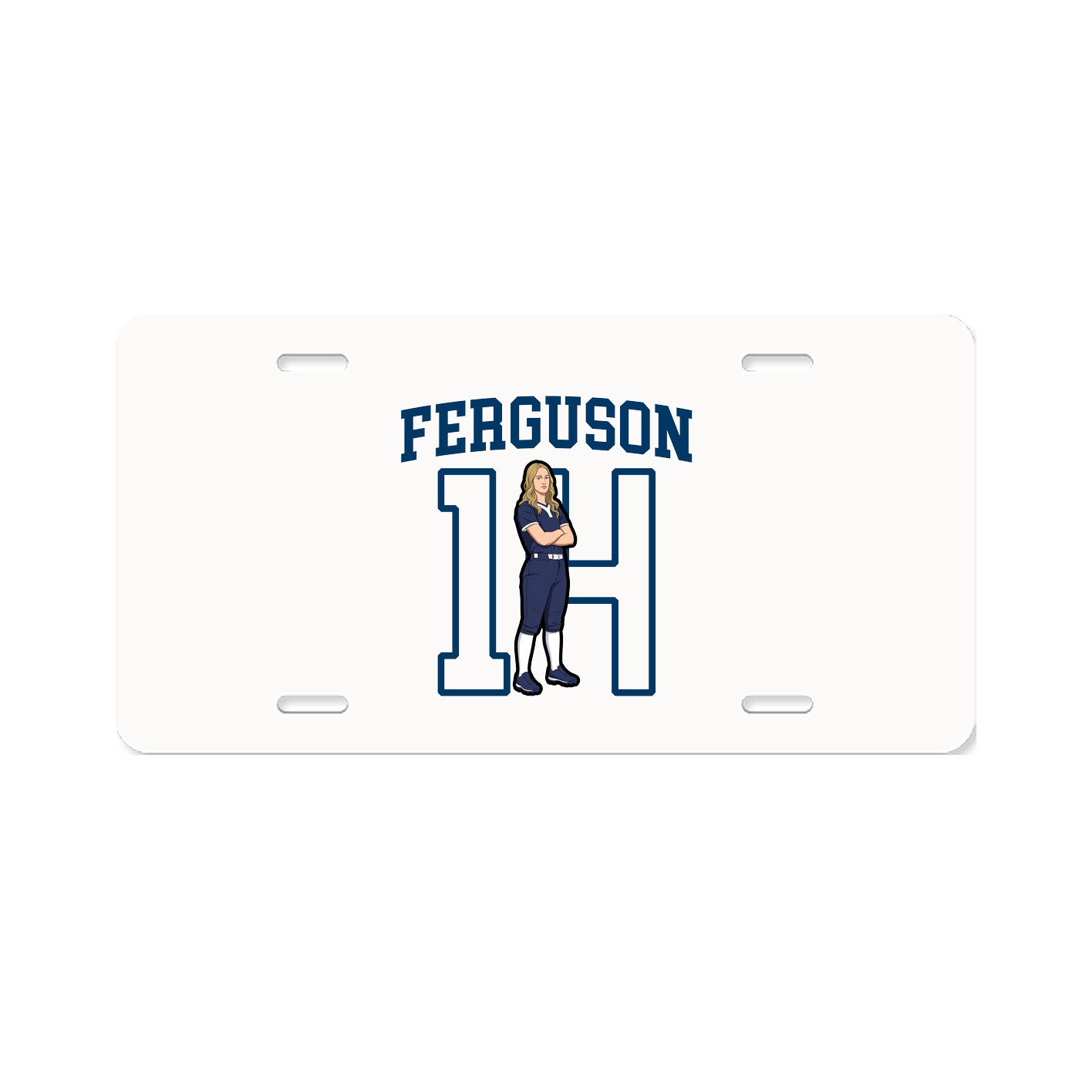 License Plate — Shirsey in Classic