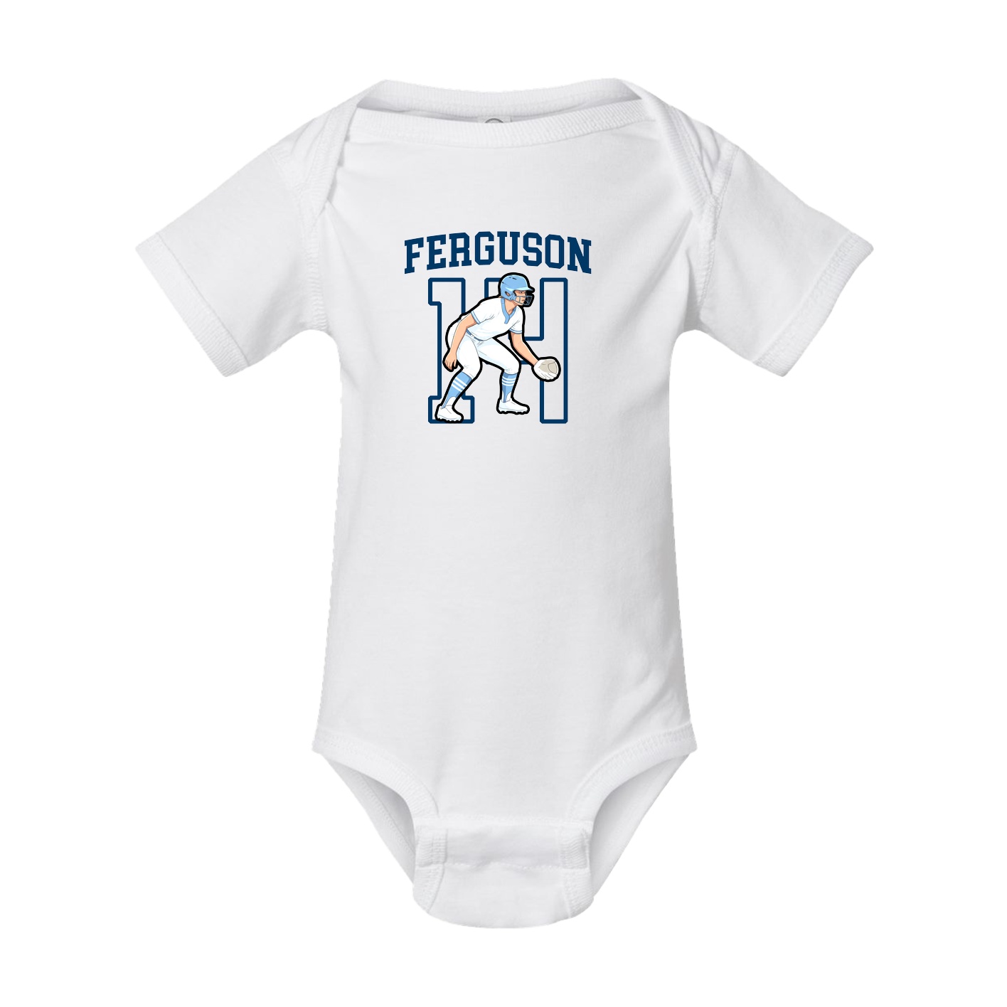Baby Onesie — Shirsey in White