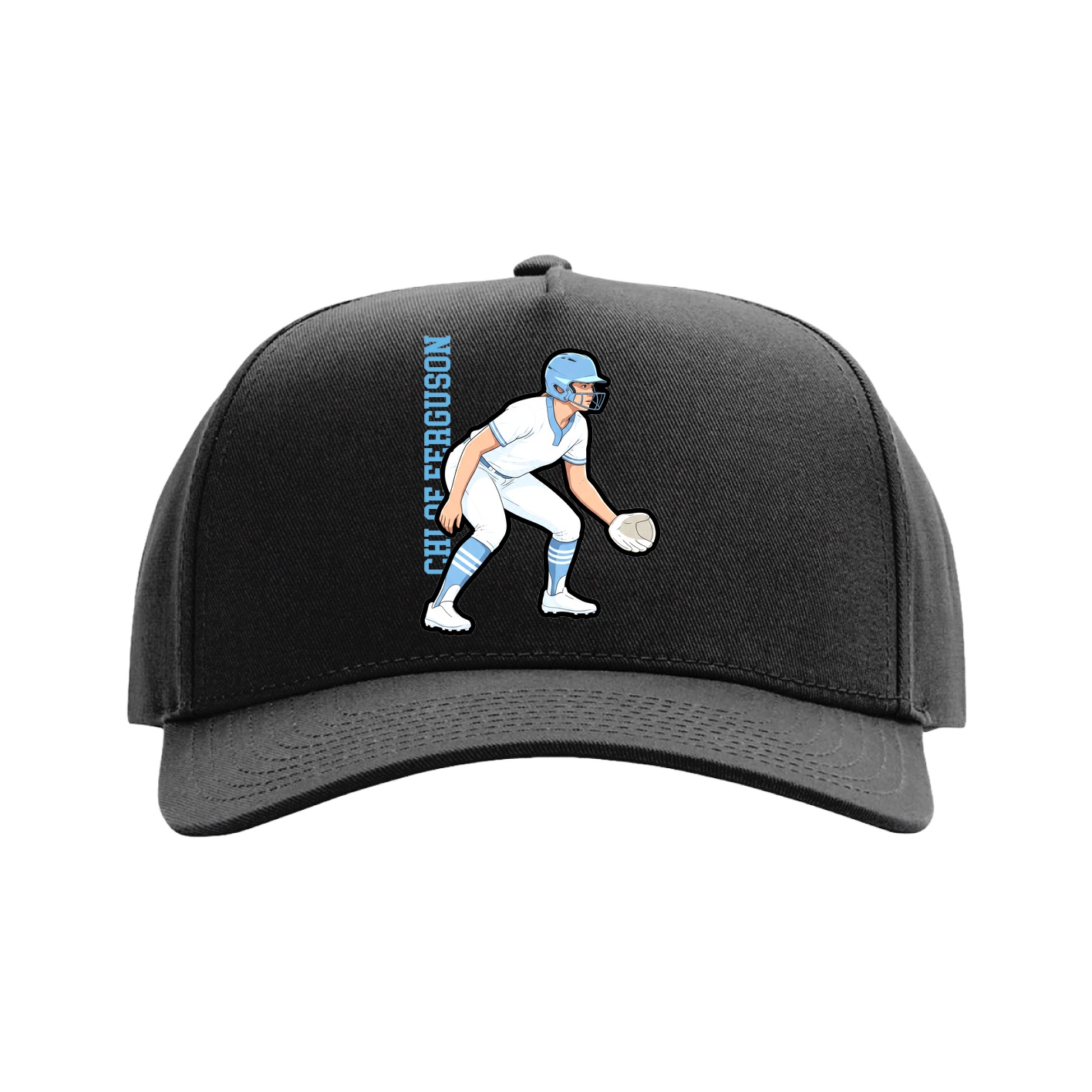 Full Fabric Five-Panel Champ Cap