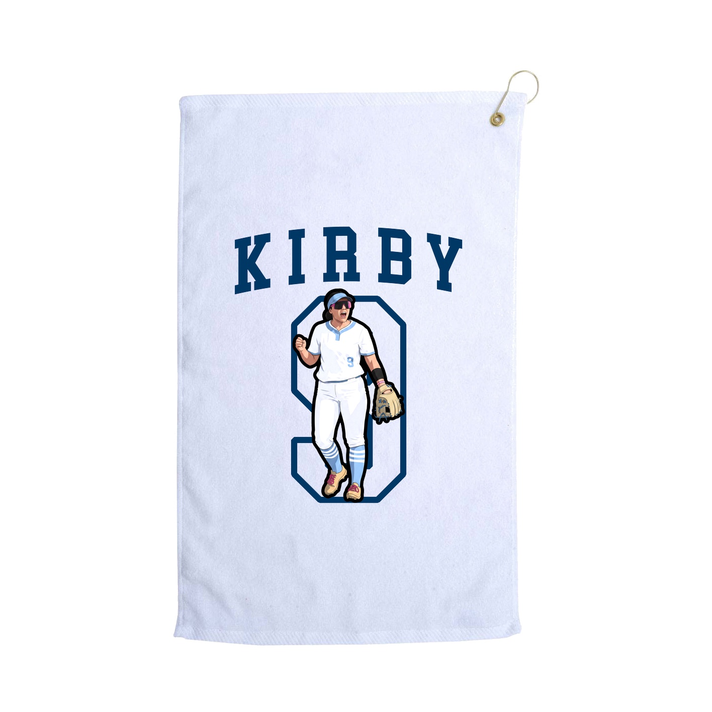 Golf Towel — Shirsey in White