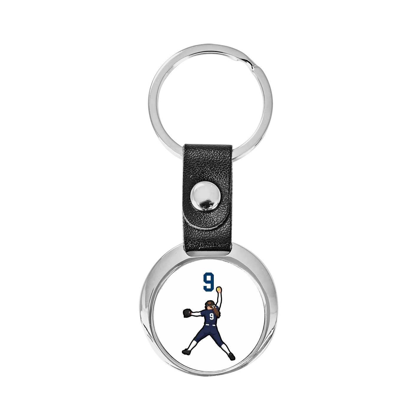 Key Chain — Number Top in Classic