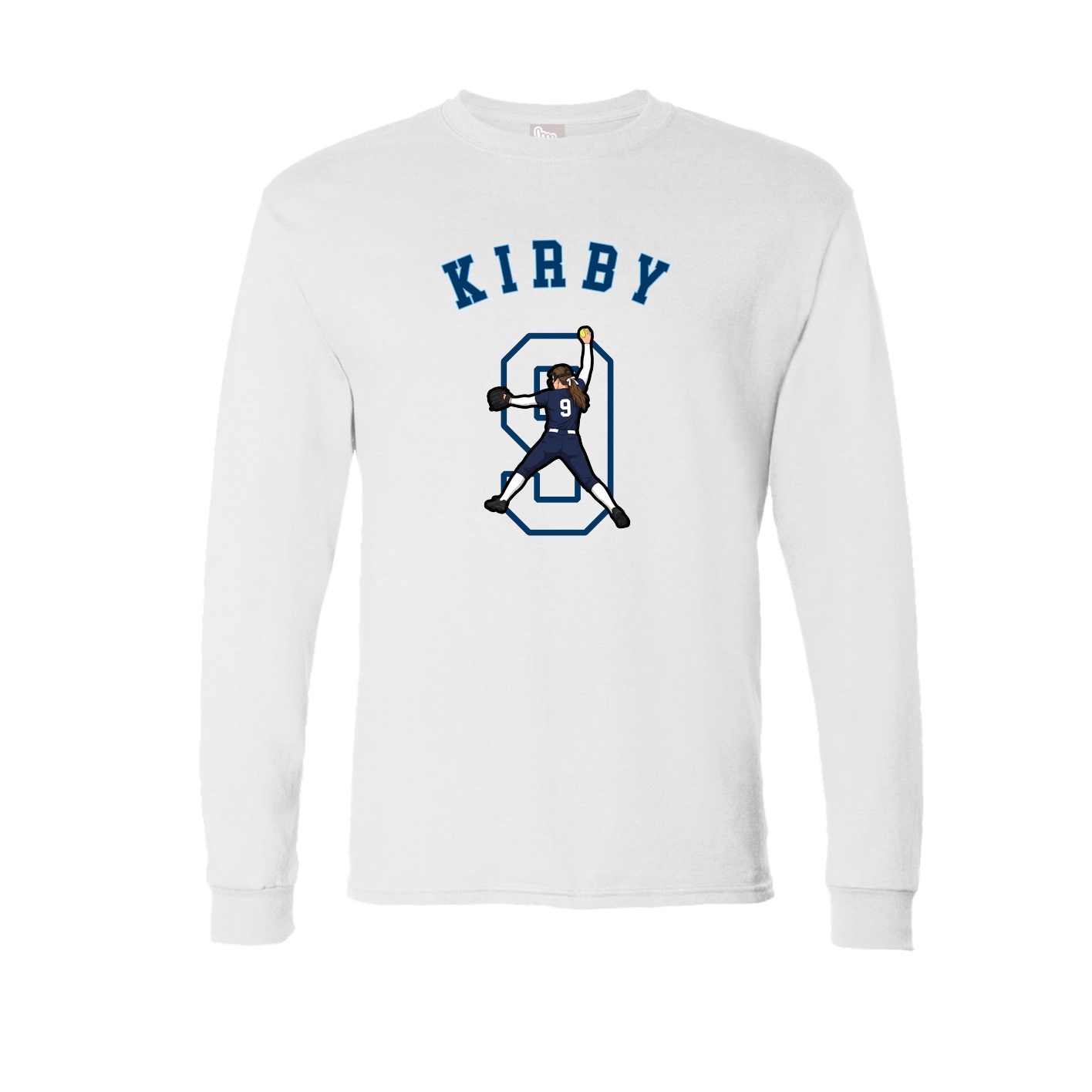 Long Sleeve Tee — Shirsey Arch in White