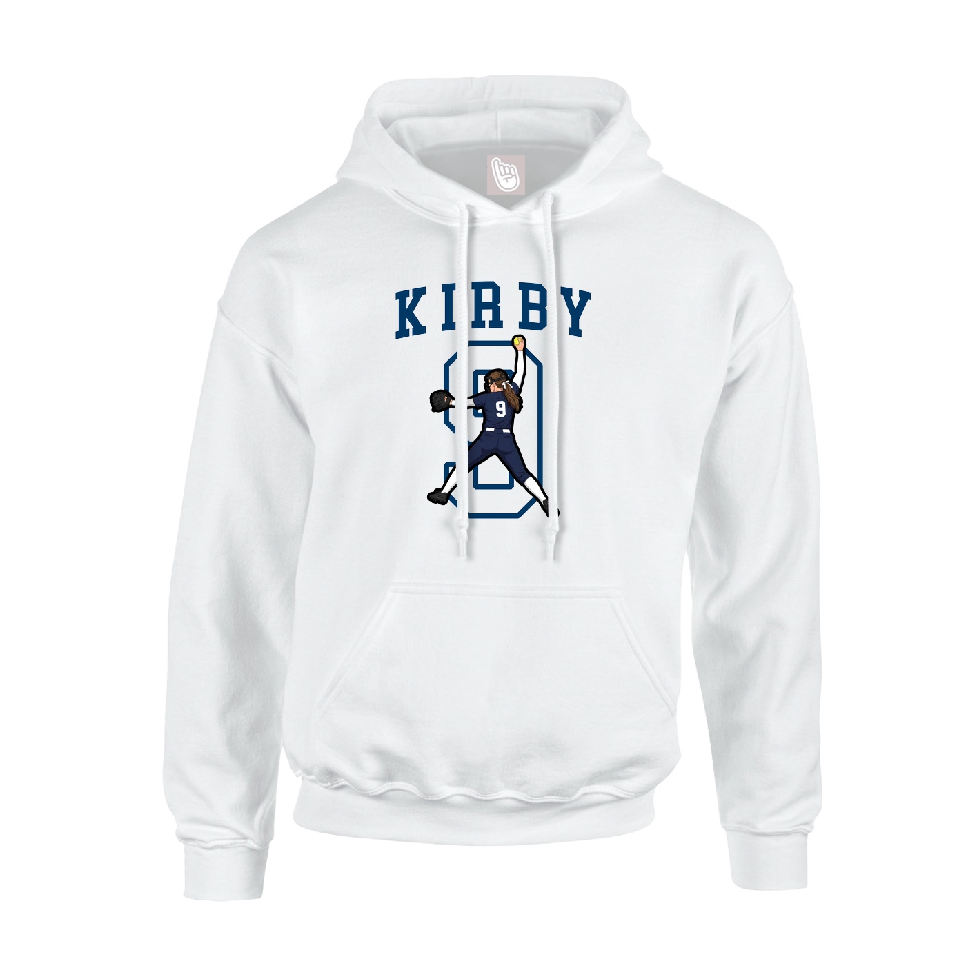 Youth Hoodie — Shirsey in White