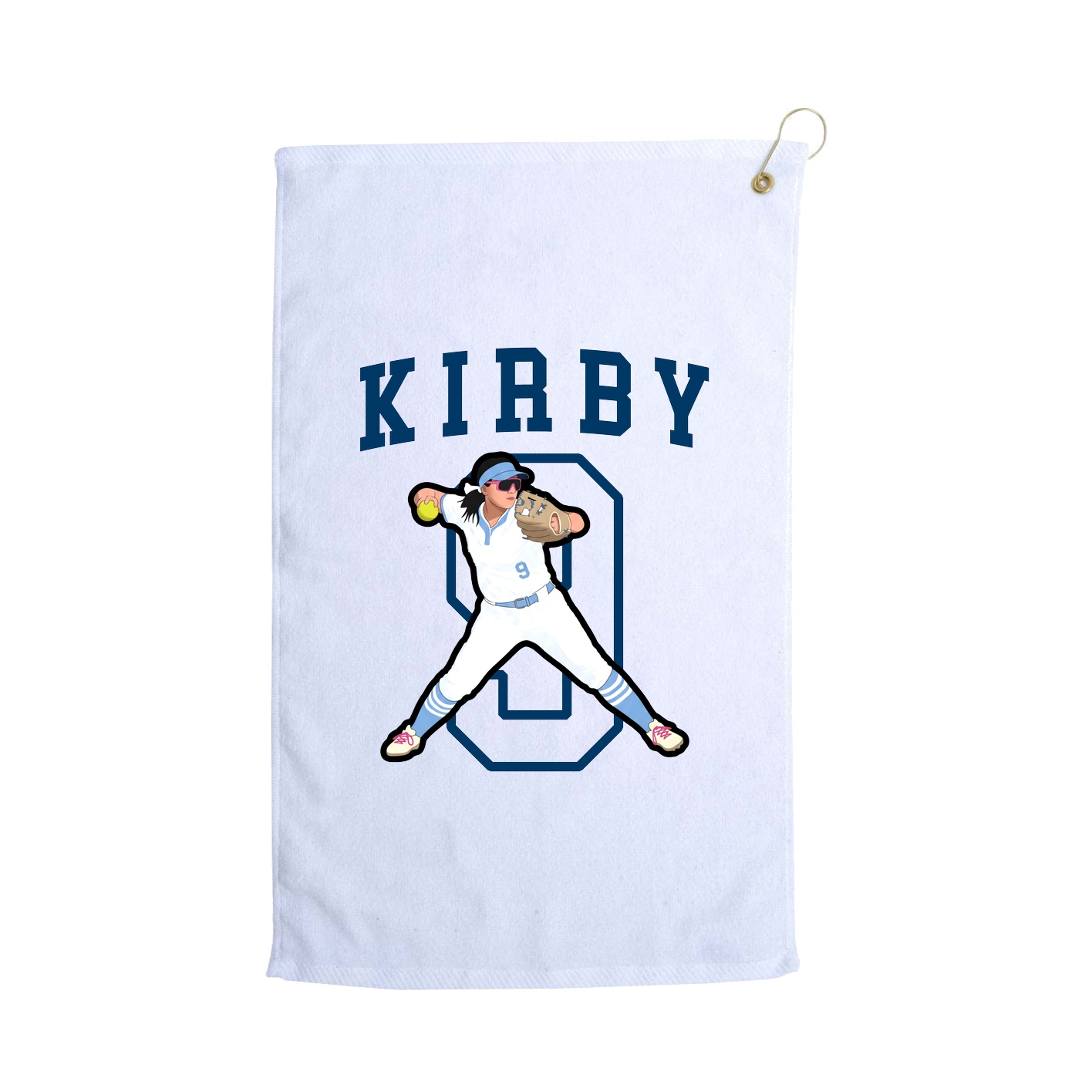 Golf Towel — Shirsey in White