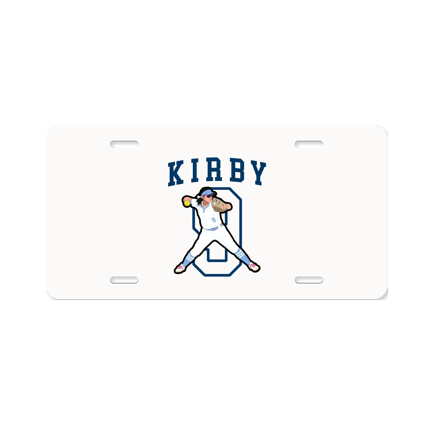 Aluminum License Plate