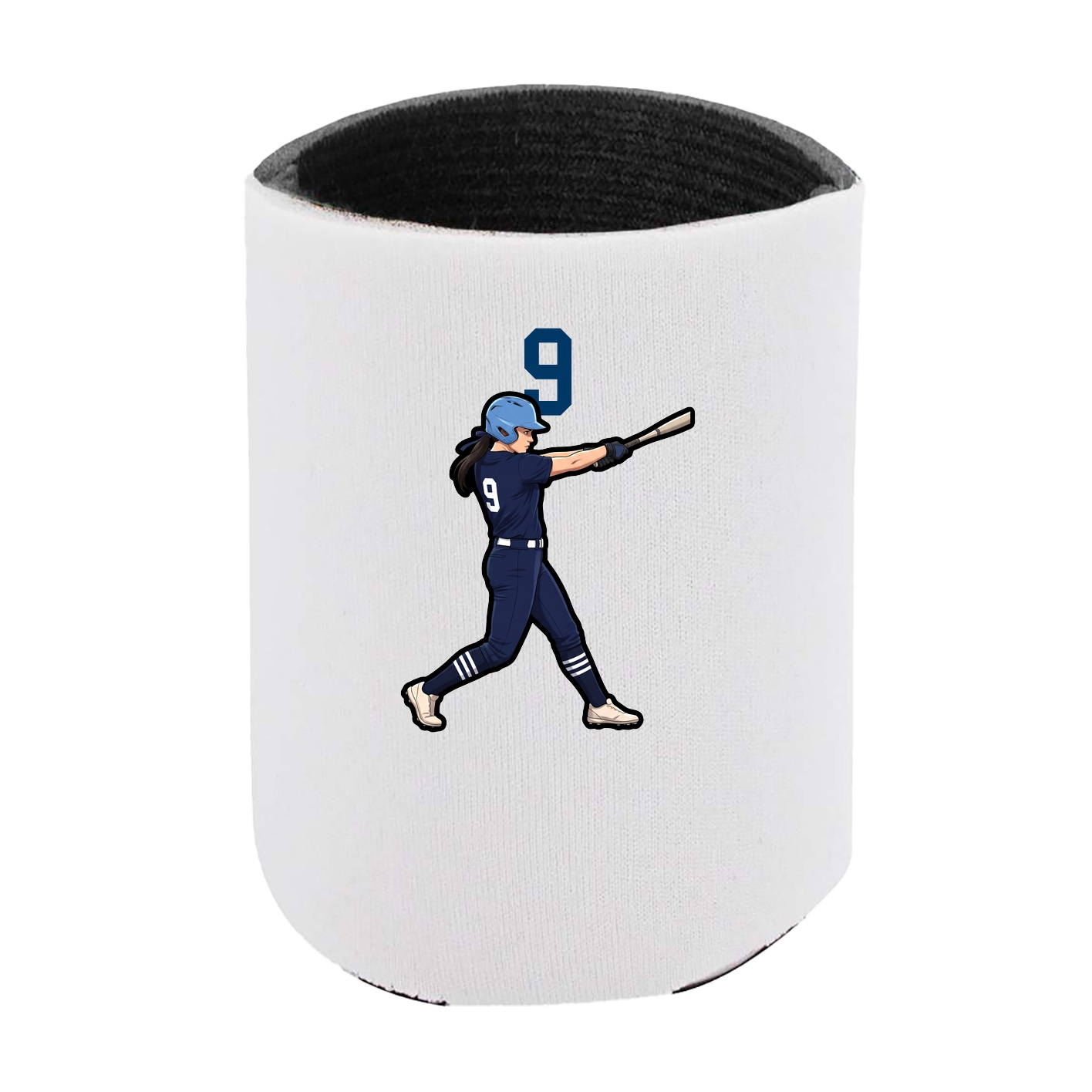 Can Holder — Number Top in White