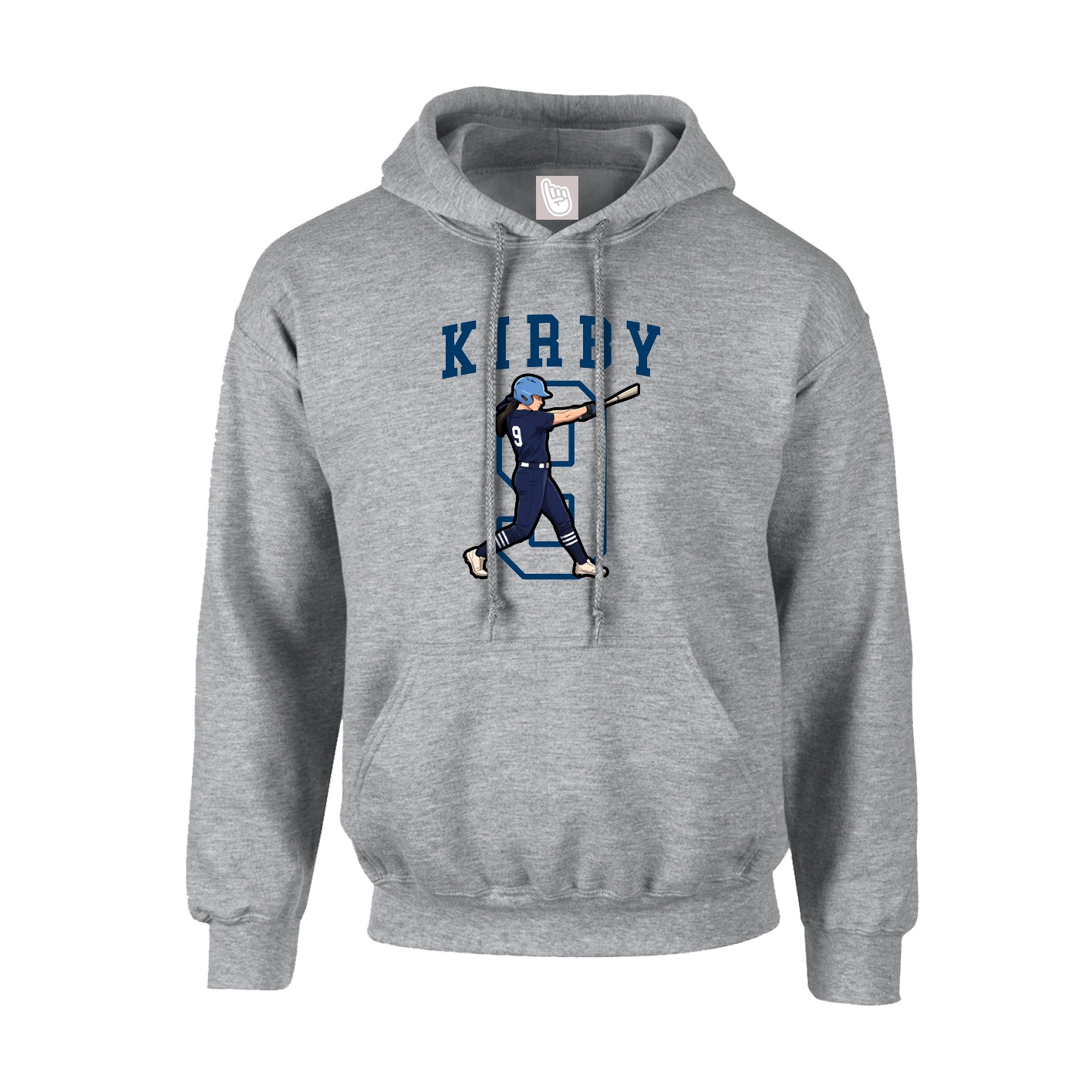Hoodie — Shirsey in Grey