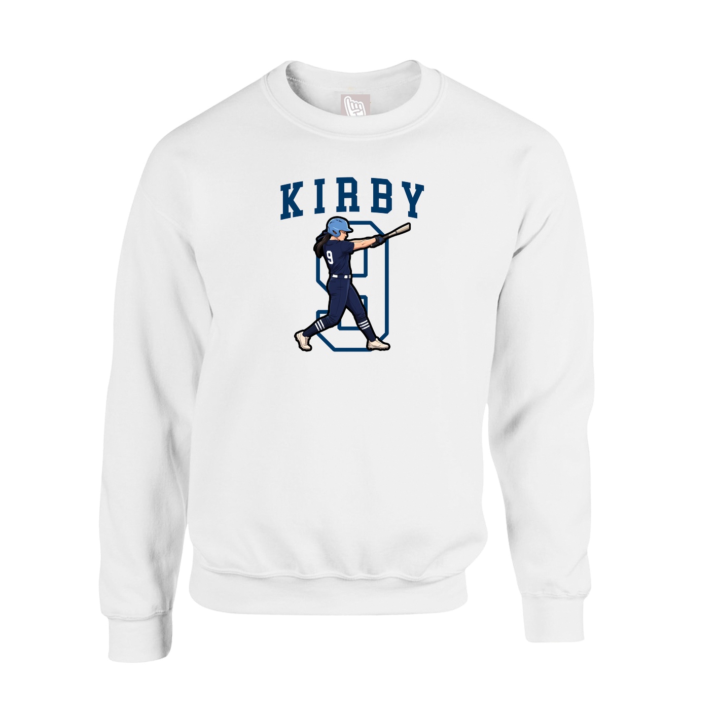 Fleece Crew — Shirsey in White