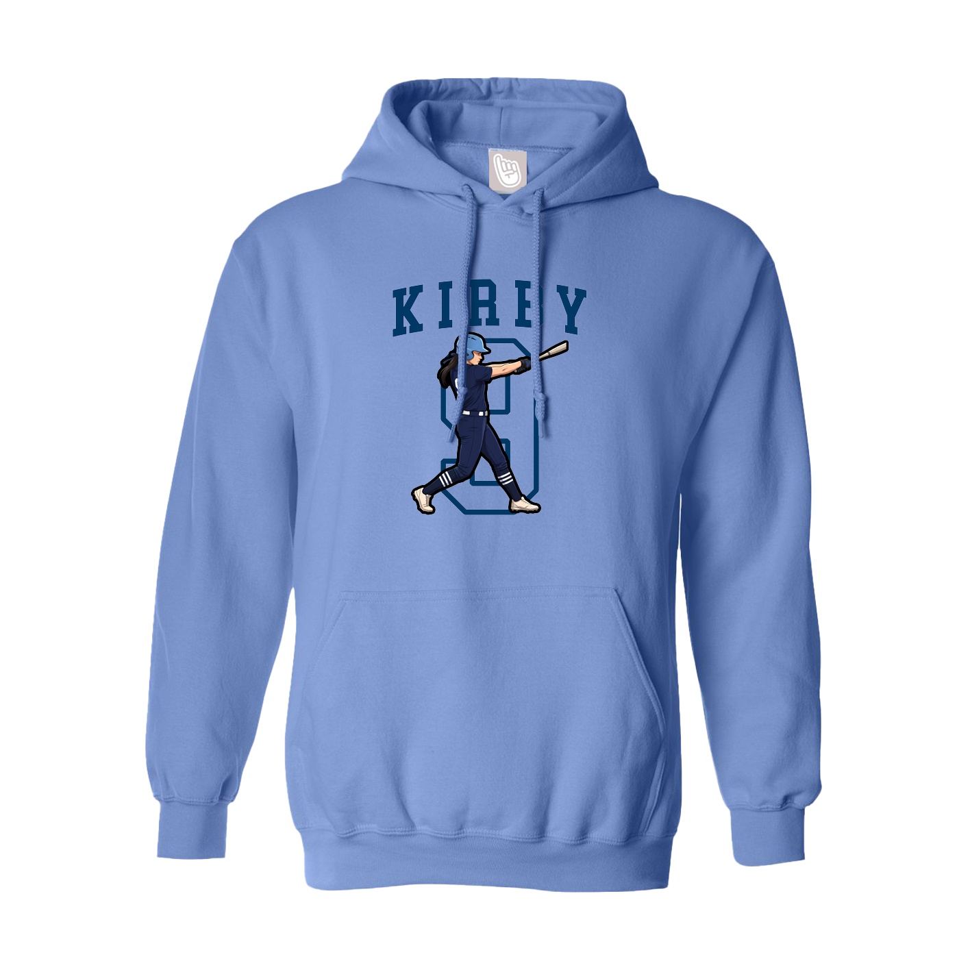 Youth Hoodie — Shirsey in Powder Blue