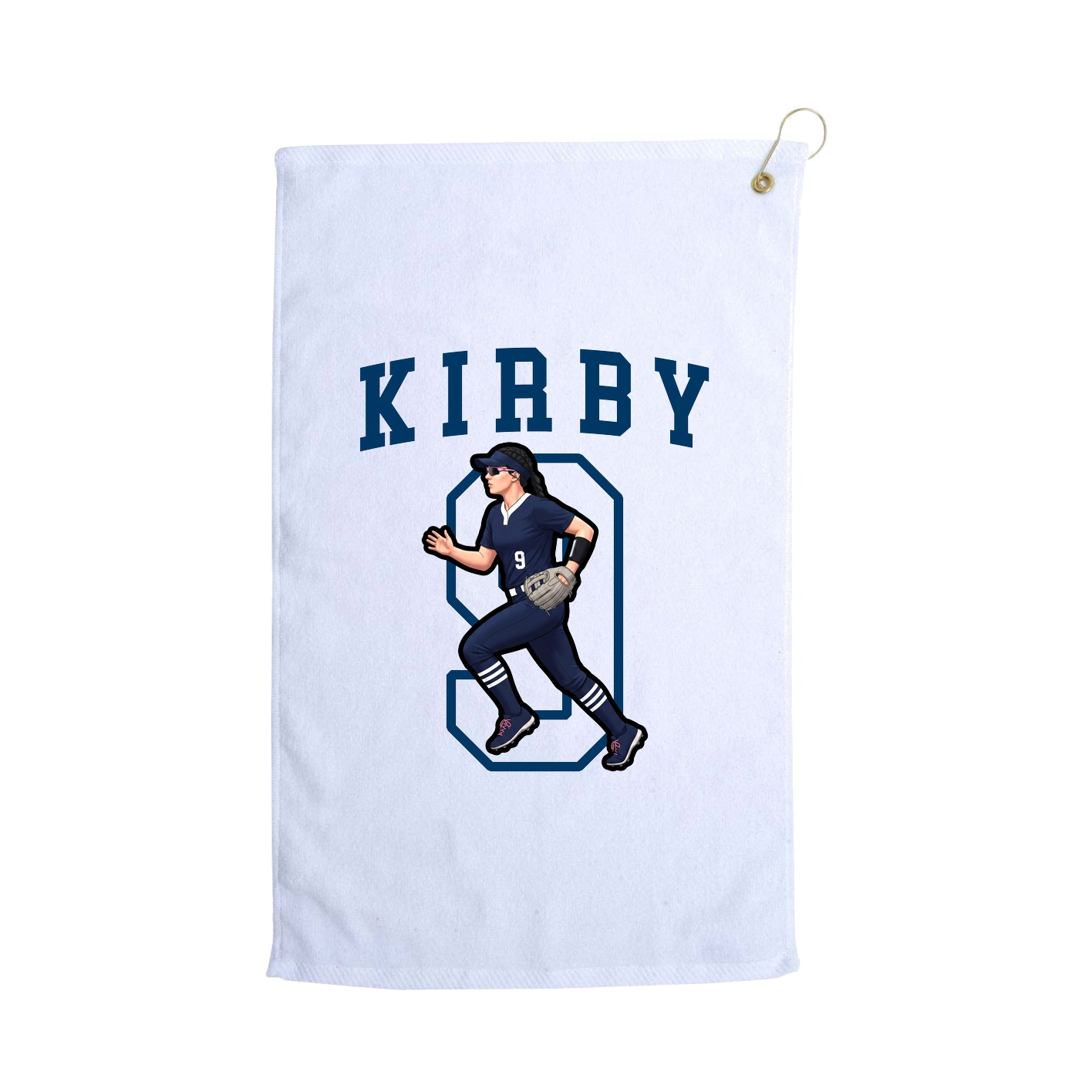 Golf Towel — Shirsey in White