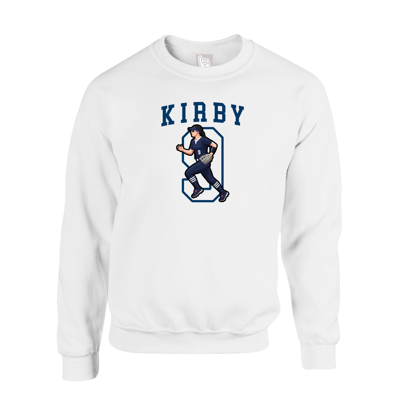 Fleece Crew — Shirsey in White