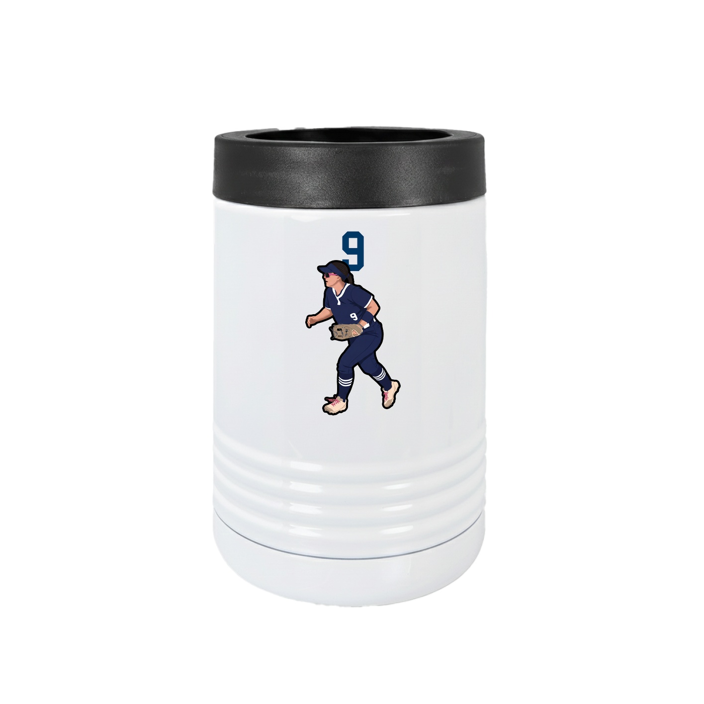 Beverage Holder — Number Top in White