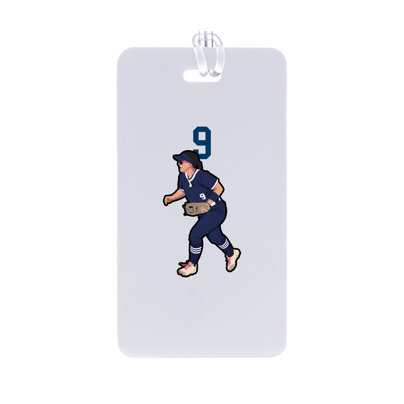 Bag Tag — Number Top in Classic