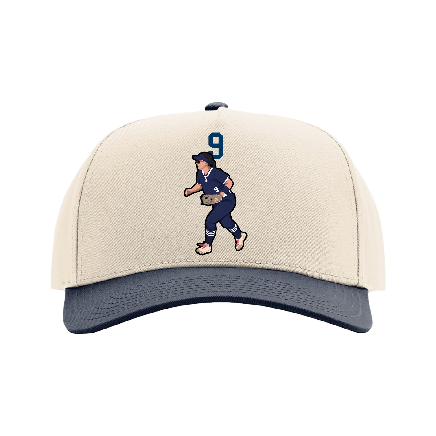 Full Fabric Five-Panel Champ Cap