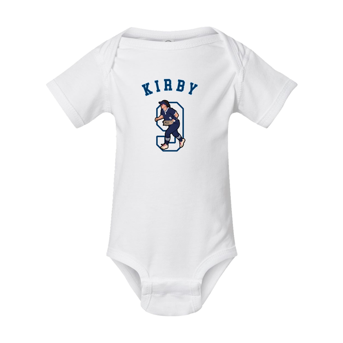 Baby Onesie — Shirsey Arch in White