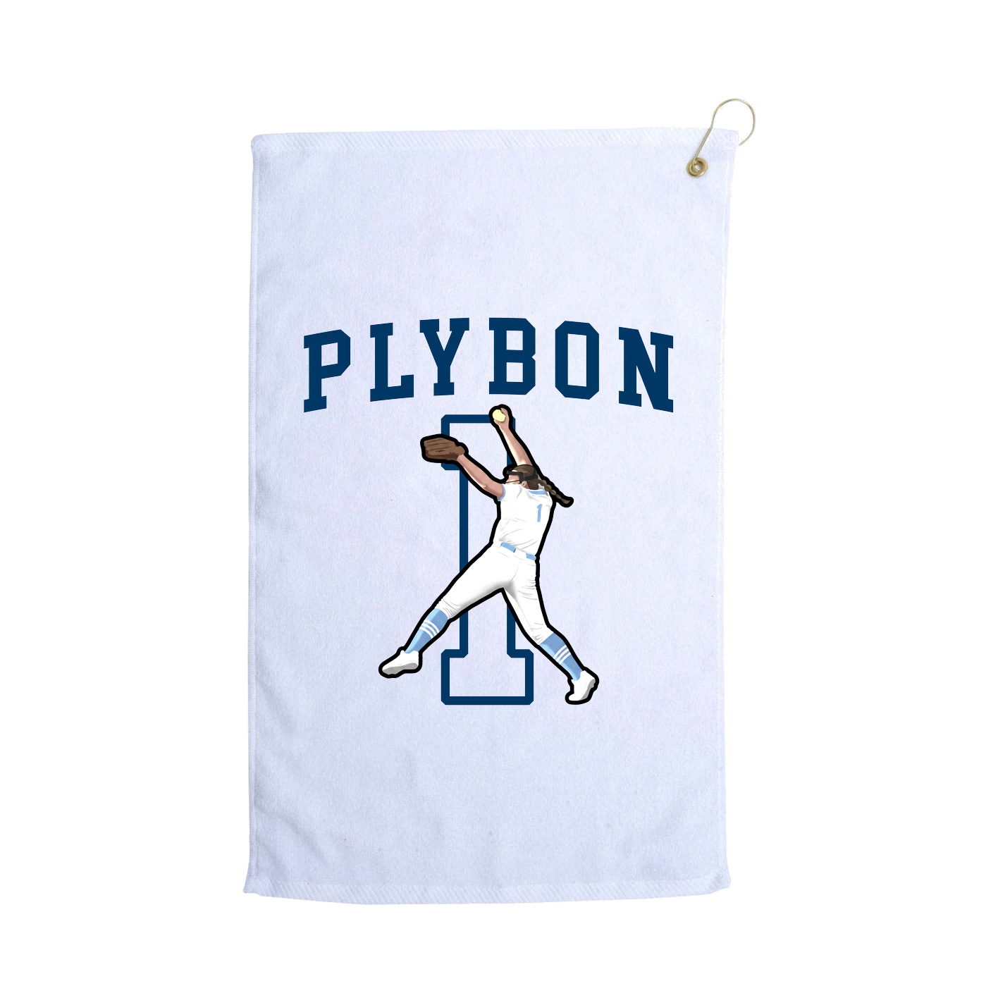 Golf Towel — Shirsey in White