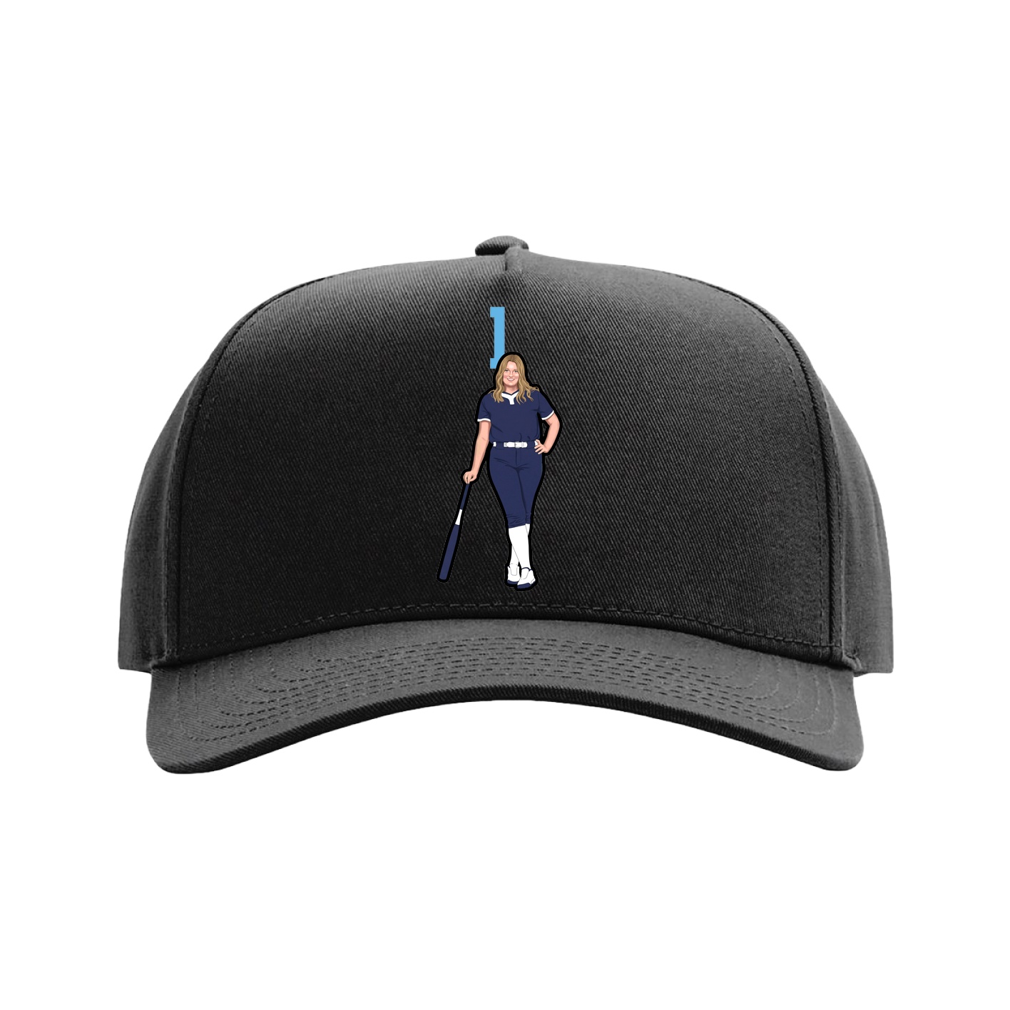 Full Fabric Five-Panel Champ Cap