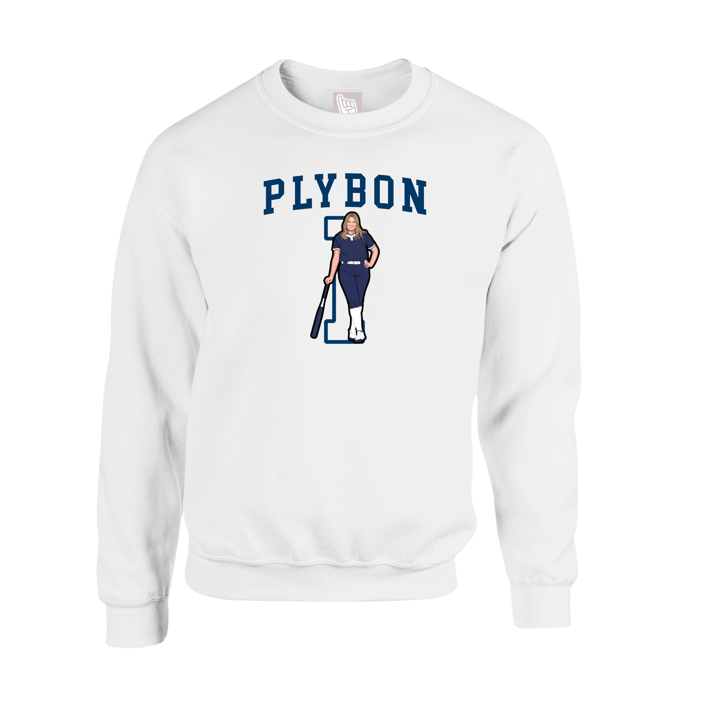 Fleece Crew — Shirsey in White