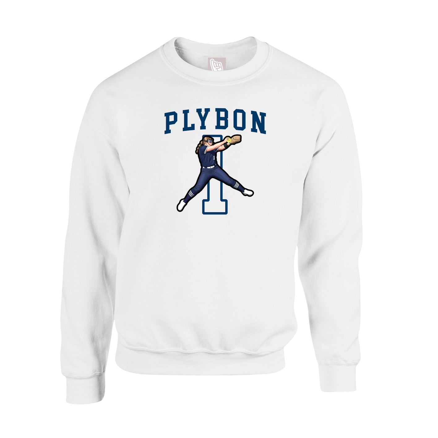 Fleece Crew — Shirsey in White