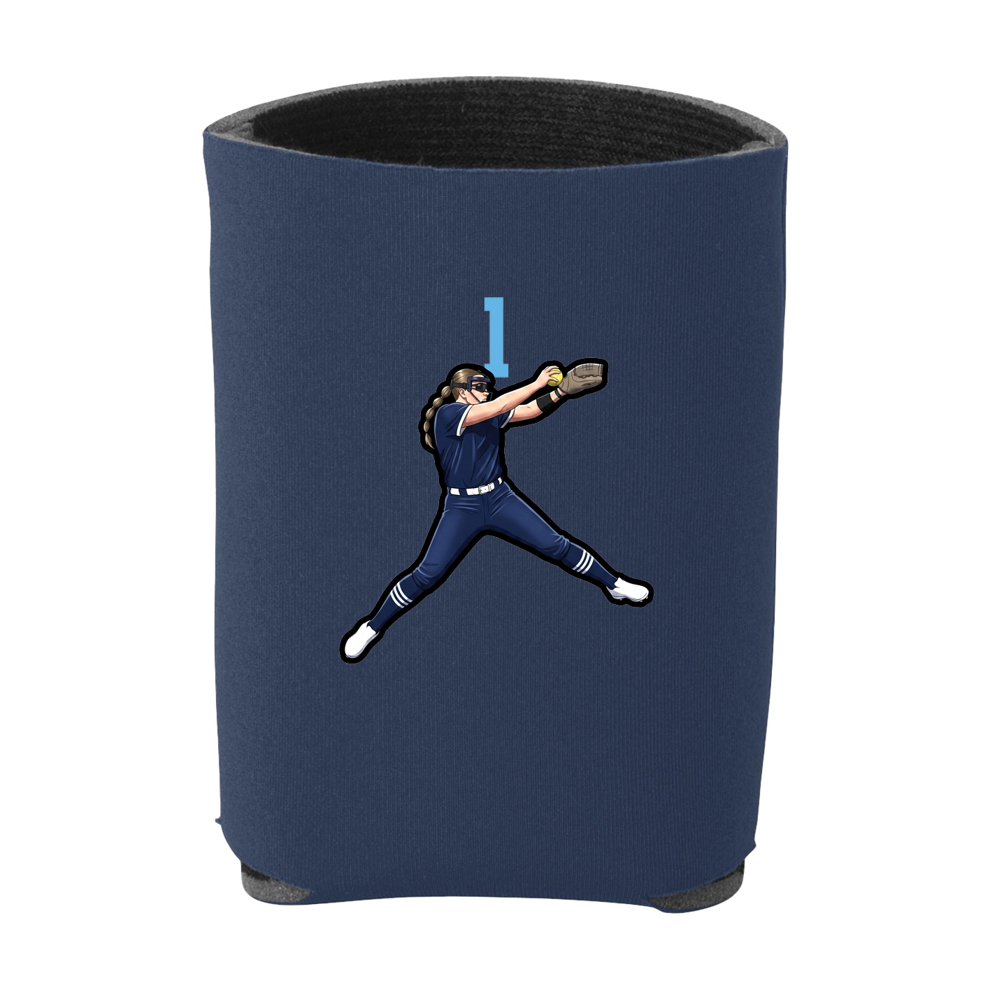 Can Holder — Number Top in Navy