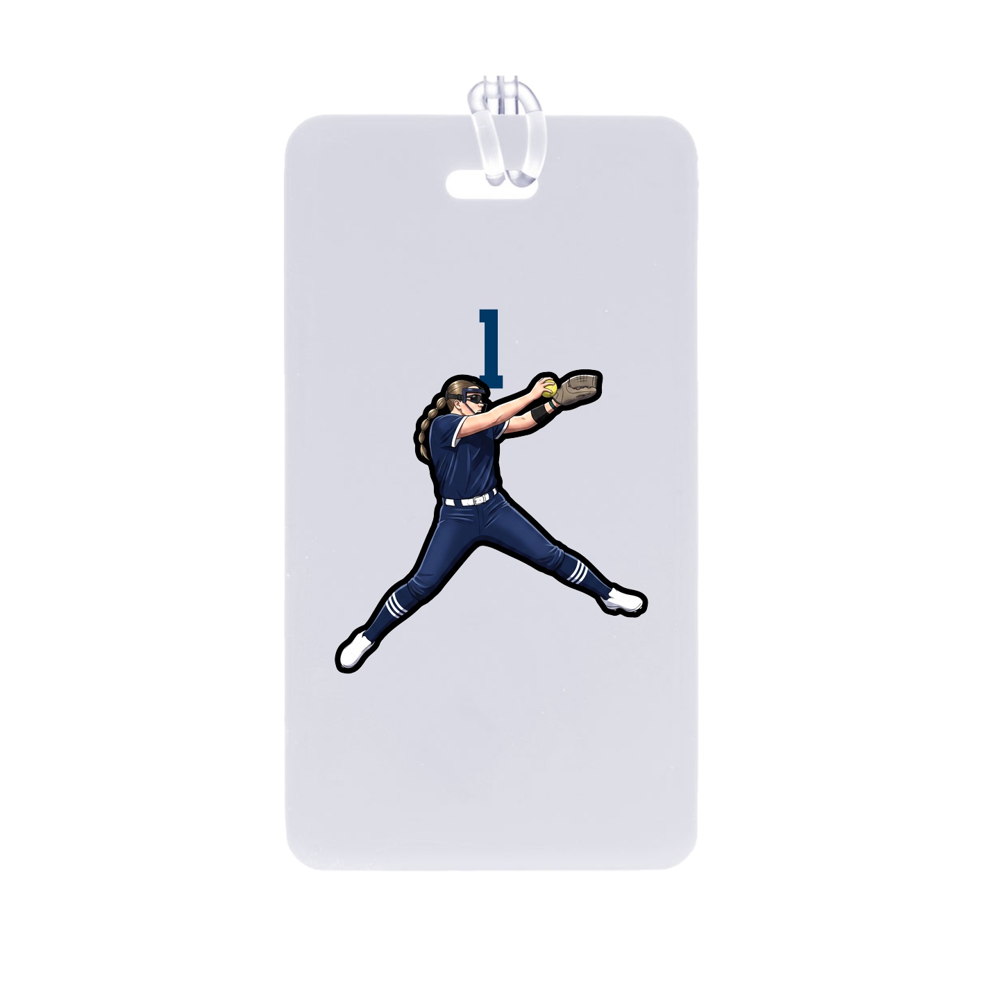 Bag Tag — Number Top in Classic